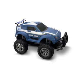 Big wheels polizia di stato radiocomandato con licenza - 