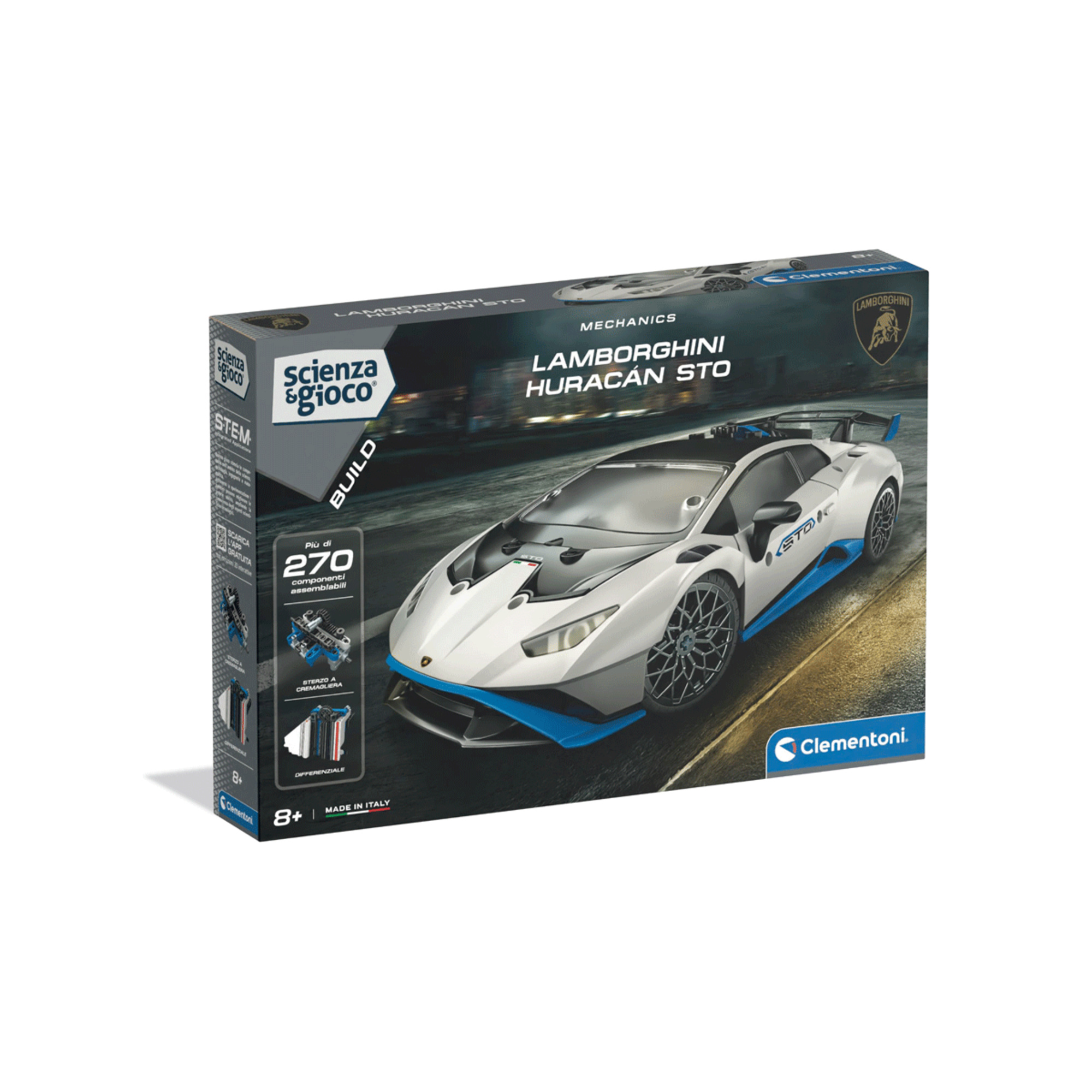 Clementoni - scienza e gioco build - lamborghini huracan sto - CLEMENTONI