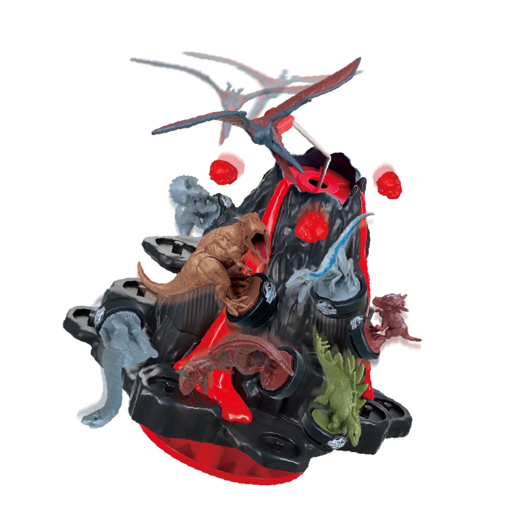 Jurassic world shaky volcano - il gioco di equilibrio per tutta la famiglia - Jurassic World