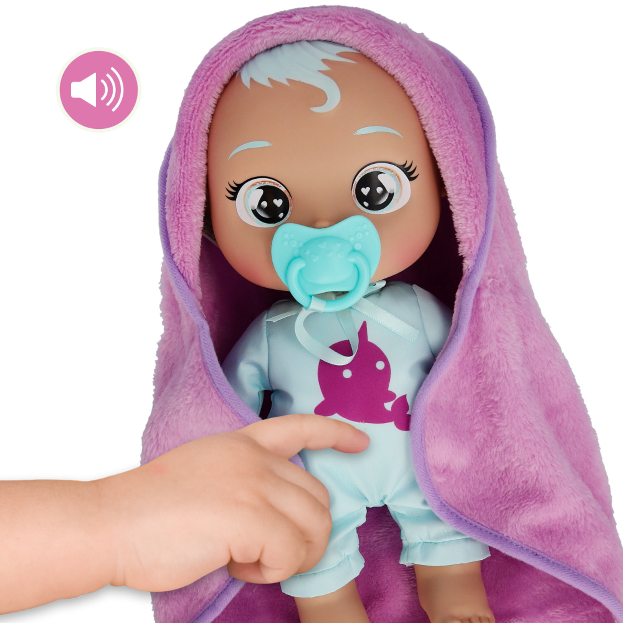 Cry babies newborn bathtime dana, bambola bagnetto con suoni e lacrime vere - CRY BABIES