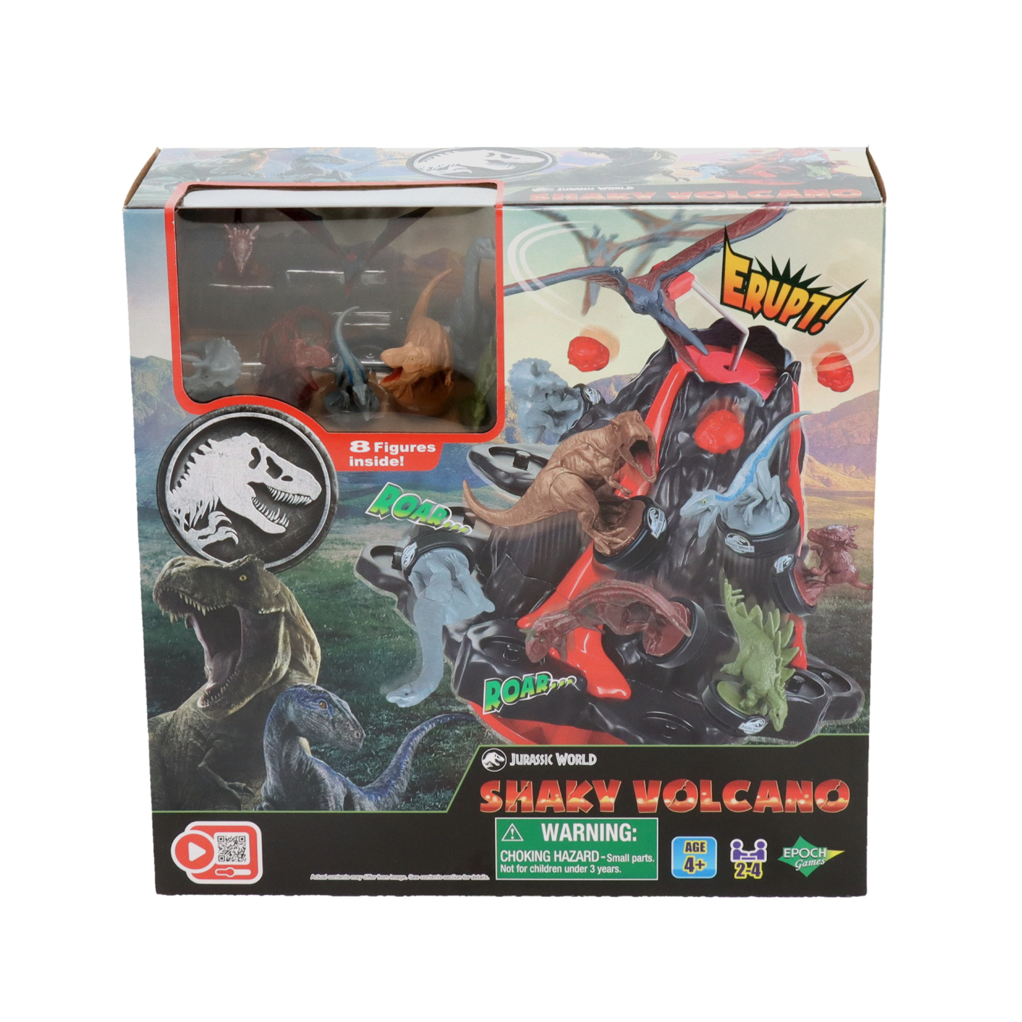 Jurassic world shaky volcano - il gioco di equilibrio per tutta la famiglia - Jurassic World