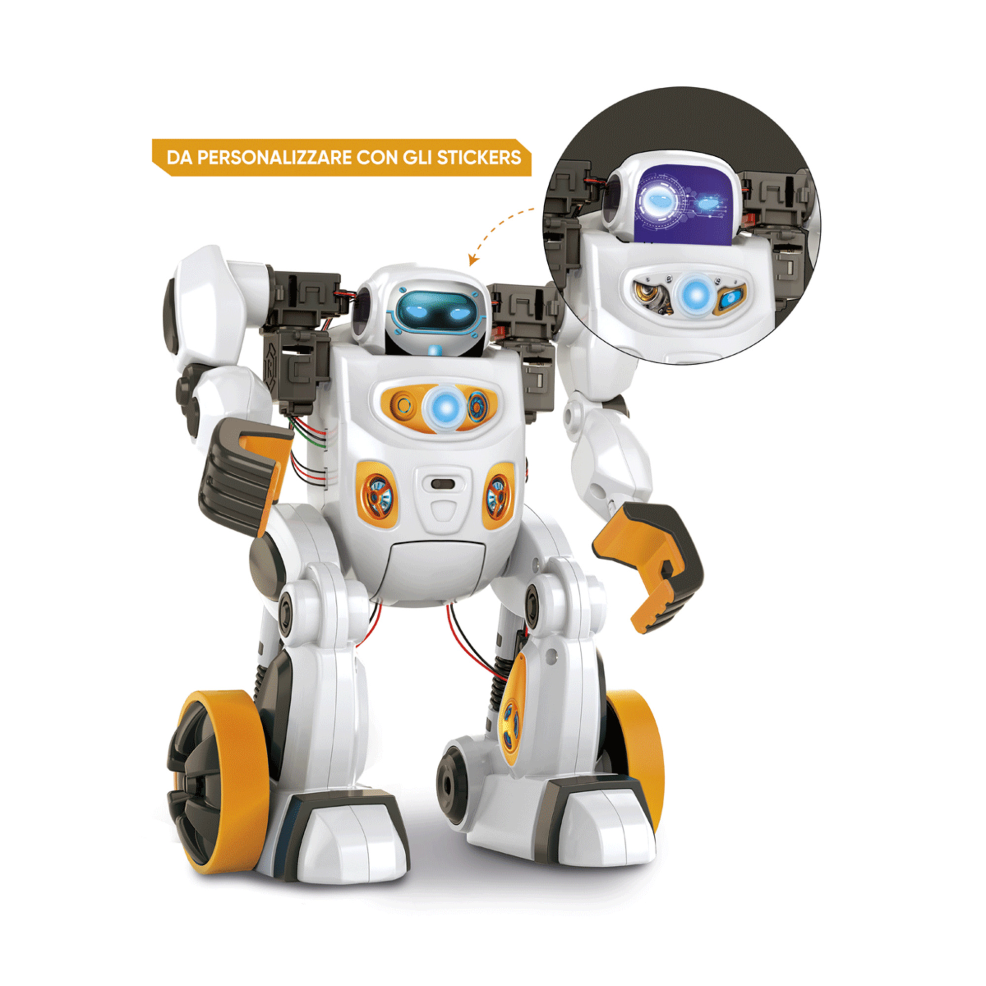 Clementoni - scienza e gioco robotics - airo - artificial intelligence robot - CLEMENTONI