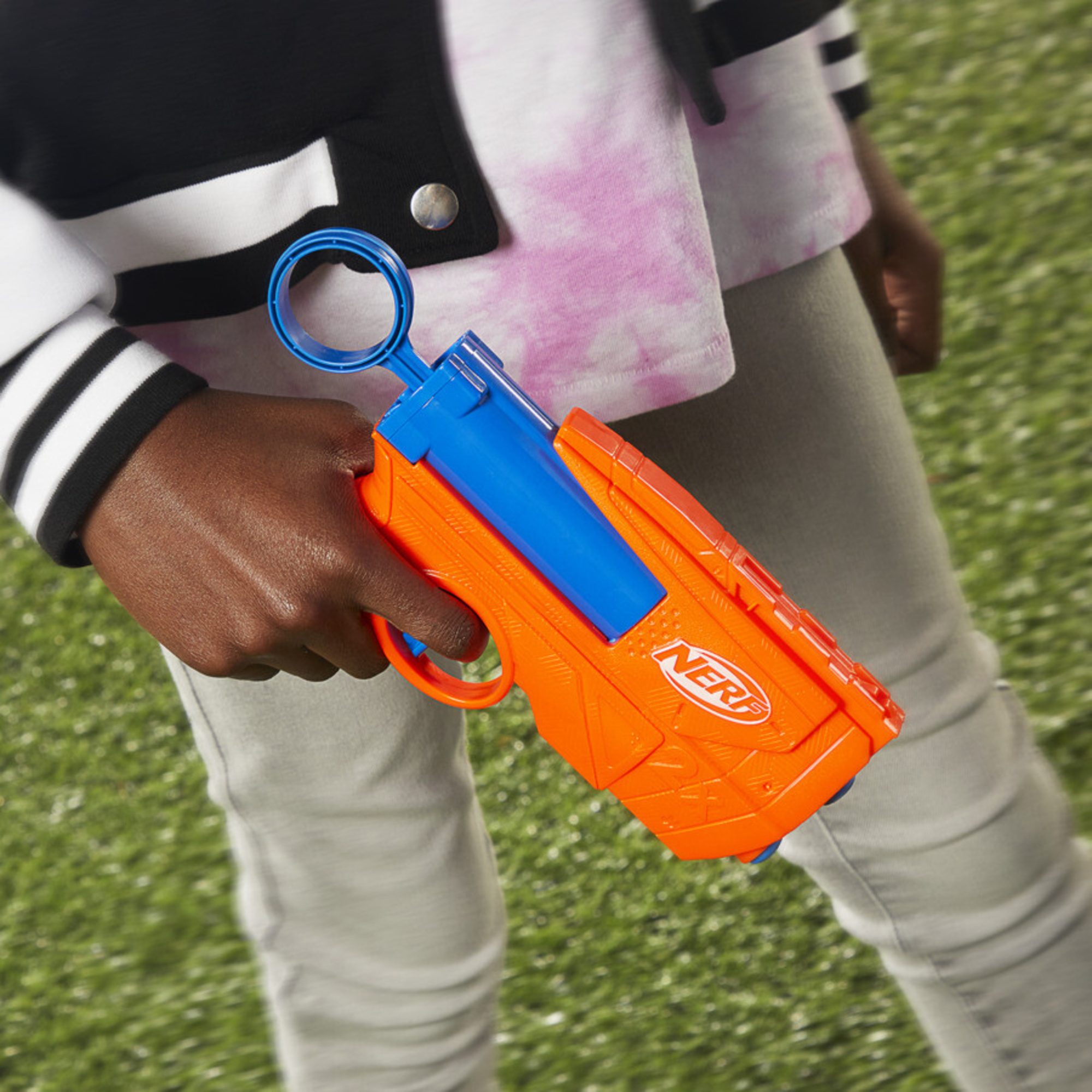 Nerf n-series - ward, blaster con 2 dardi nerf n1, giocattoli per bambini e bambine dagli 8 anni in su - NERF