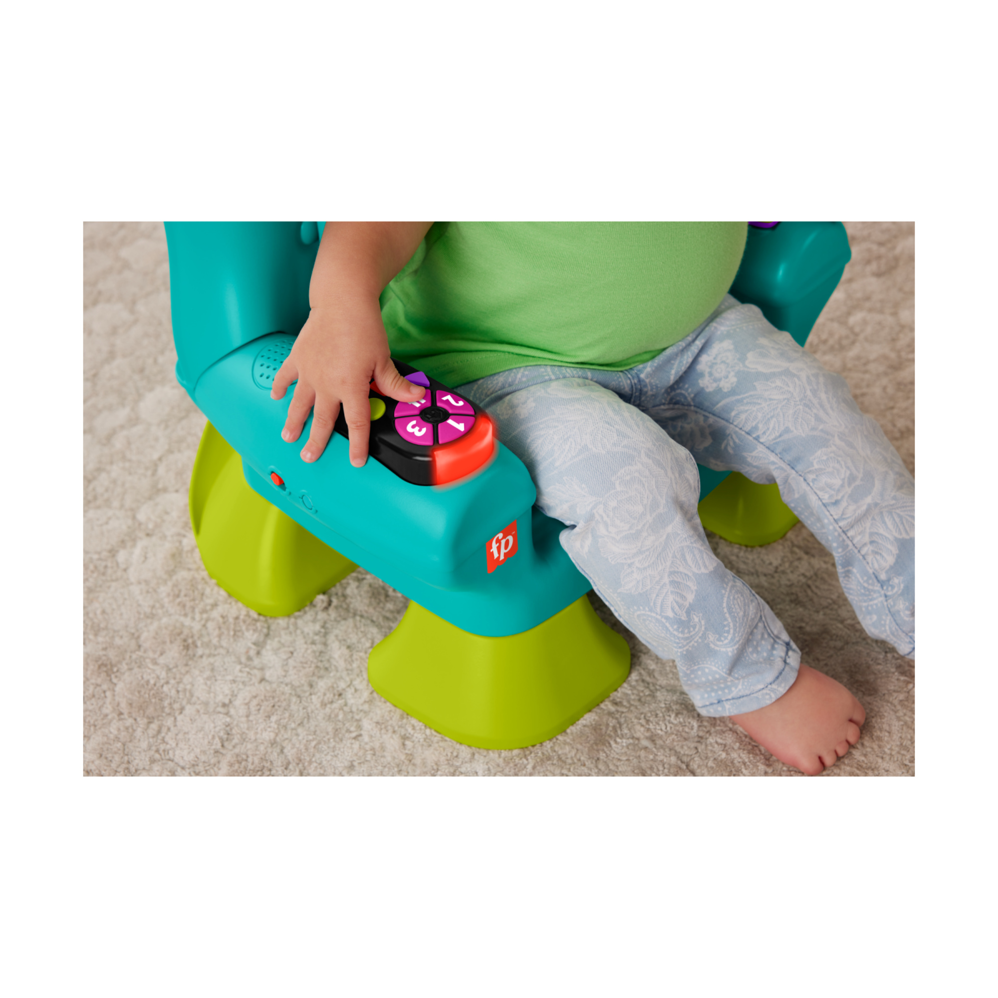 Fisher-price - la poltroncina di cagnolino, sedile interattivo con 120 canzoni, luci, suoni e frasi per l'apprendimento - 