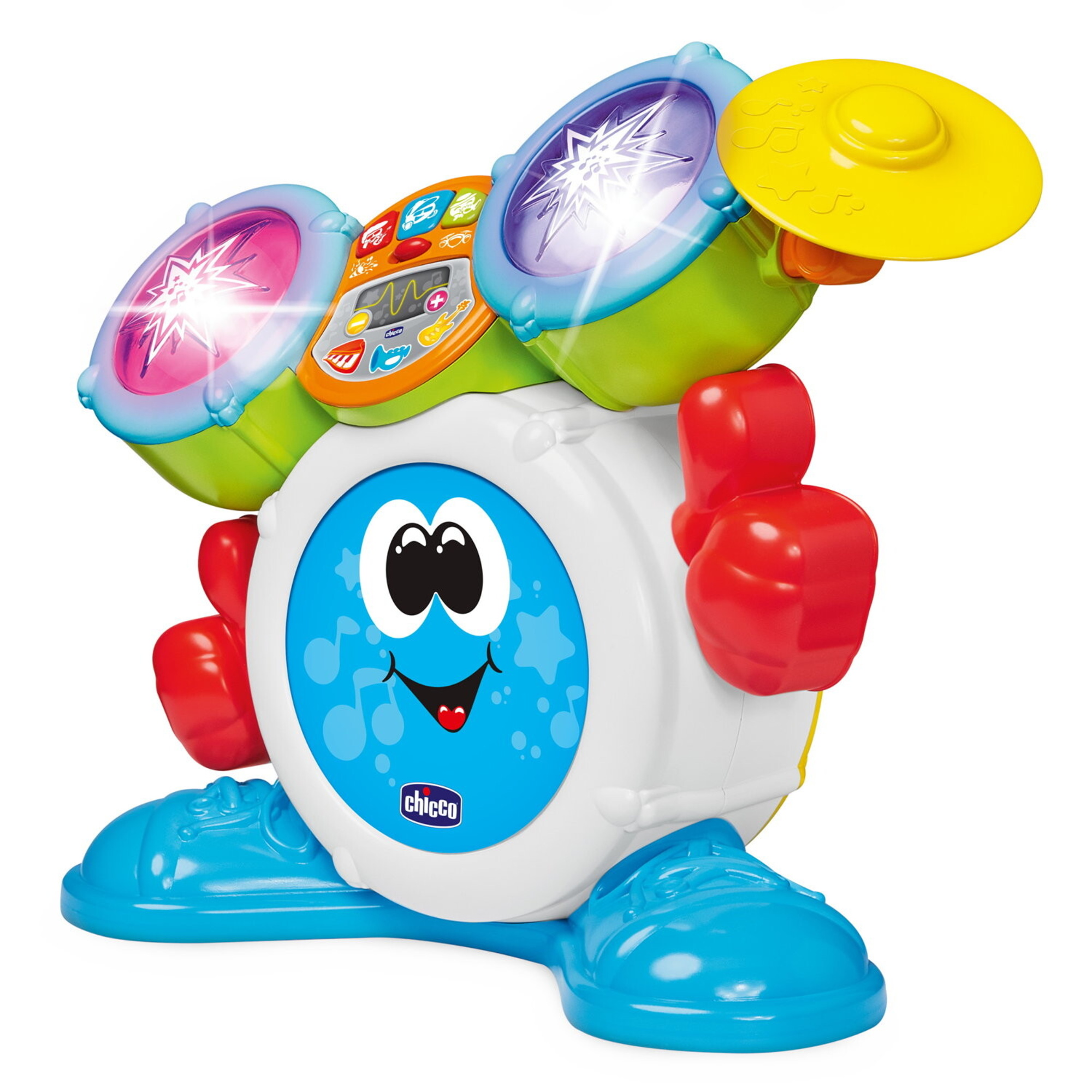 Chicco rocky la batteria - happy music - 1 - 4 anni - Chicco