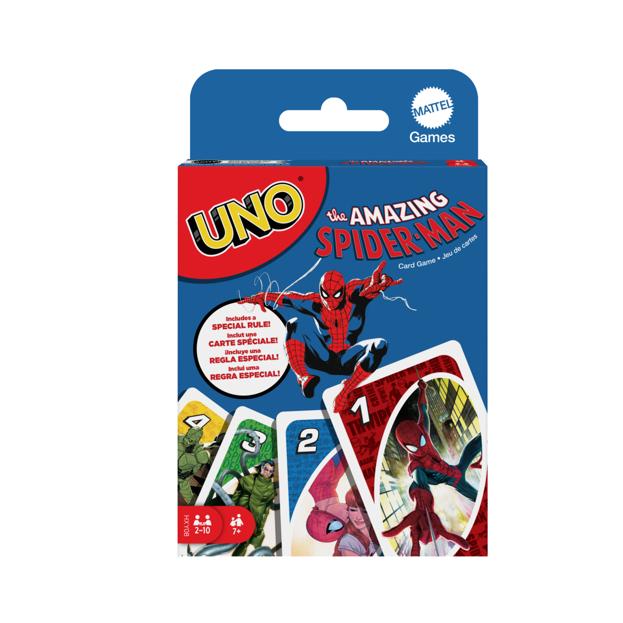 Uno the amazing spiderman, l'iconico gioco con carte ispirate alla serie a fumetti marvel - UNO