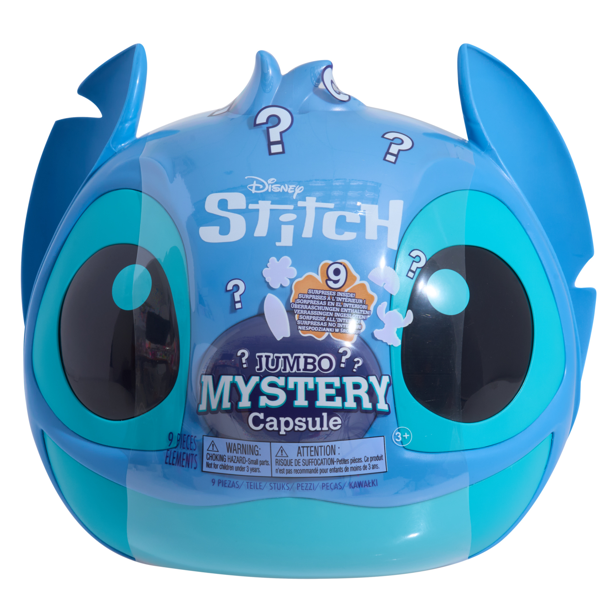 Scopri le 7 sorprese della disney stitch jumbo mystery capsule - divertimento tropicale per bambini! - Disney Stitch