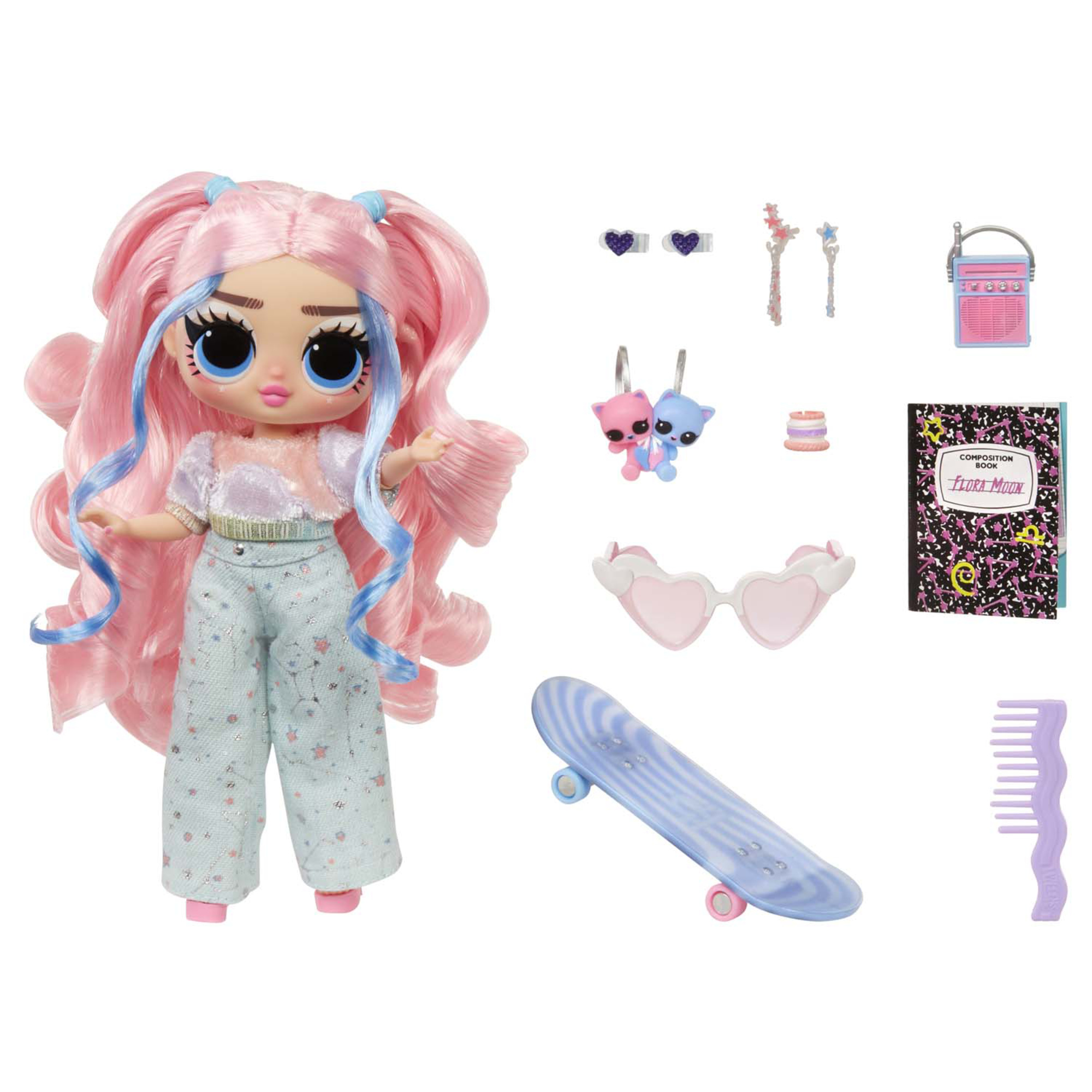 Lol surprise tweens – fashion doll flora moon. include oltre 10 sorprese e favolosi accessori - L.O.L SURPRISE, LOL