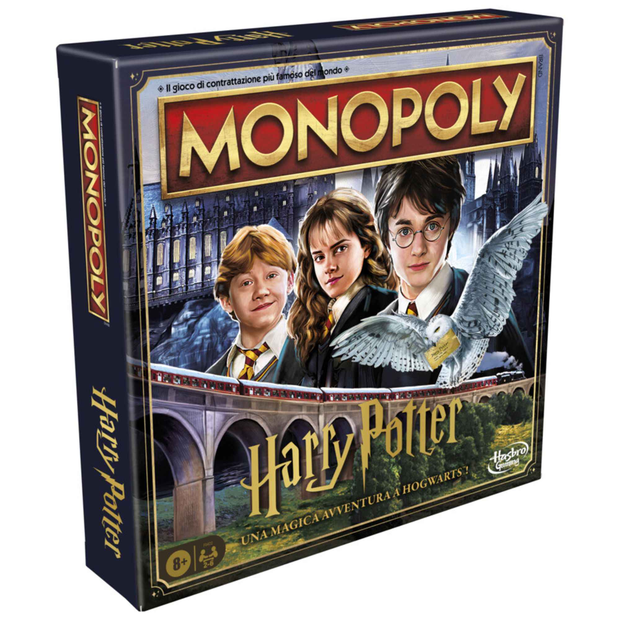 Monopoly - harry potter, gioco da tavolo ispirato ai libri e film di harry potter - MONOPOLY