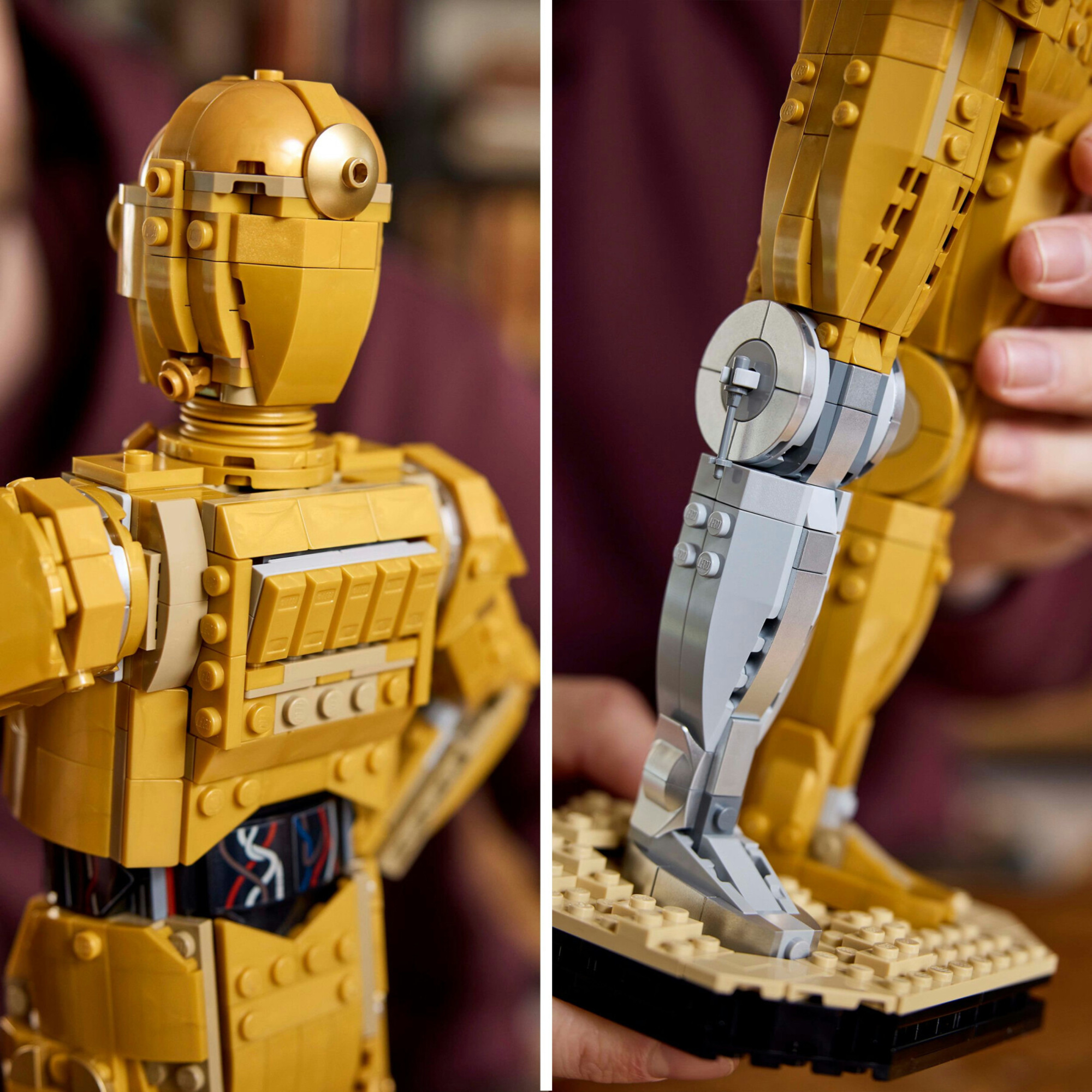 Lego star wars 75398 c-3po, modellino di droide da costruire per adulti da collezione, idea regalo per uomo, donna, lui o lei - LEGO® Star Wars™, Lego