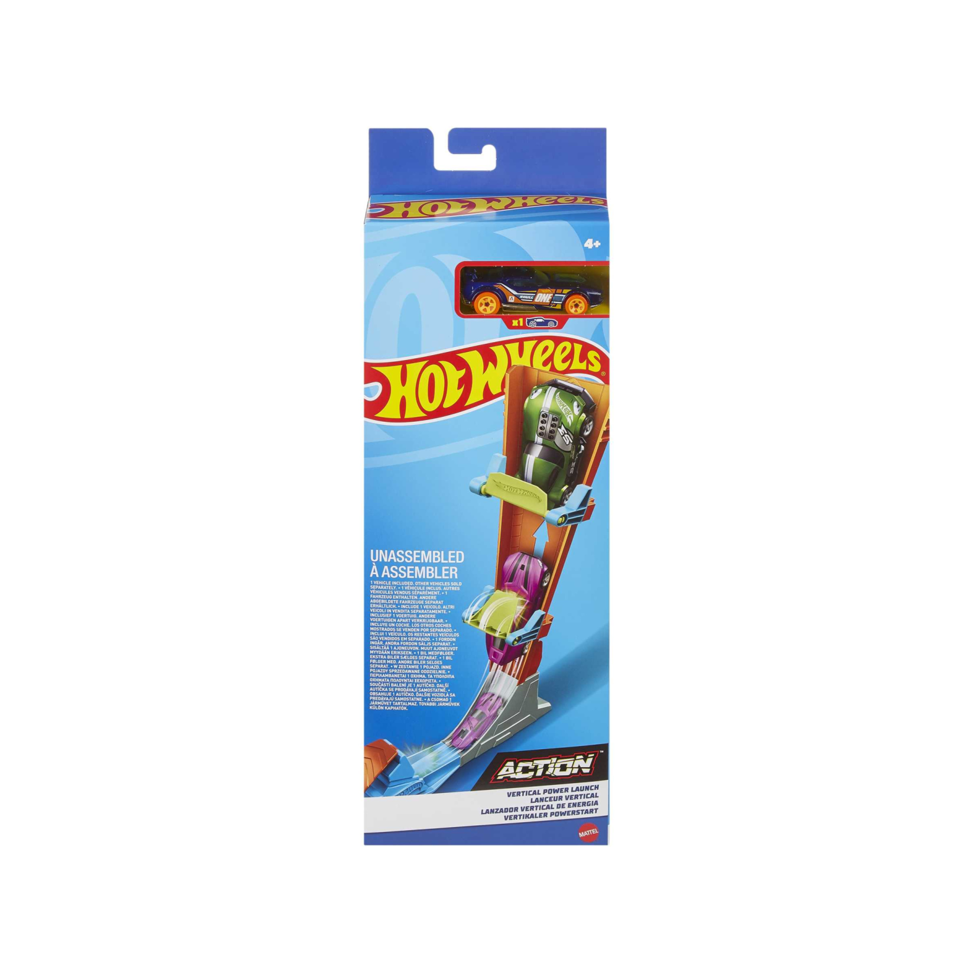 Hot wheels - piste acrobatiche, playset collegabili da rally con lanciatori inclusi - Hot Wheels