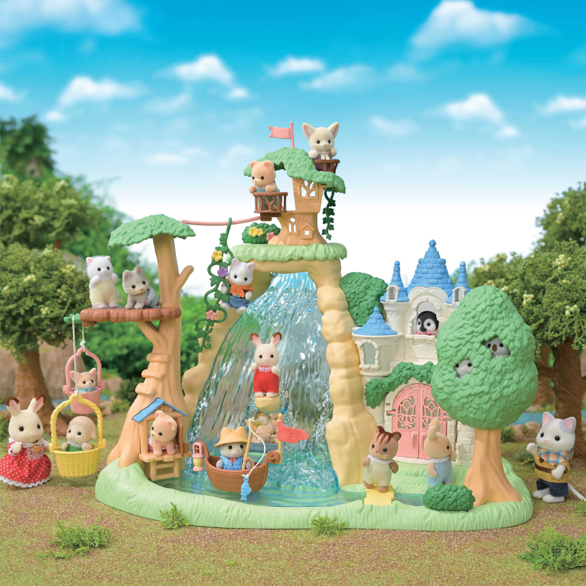 Sylvanian family - le vacanze - cascata della foresta segreta - SYLVANIAN FAMILY