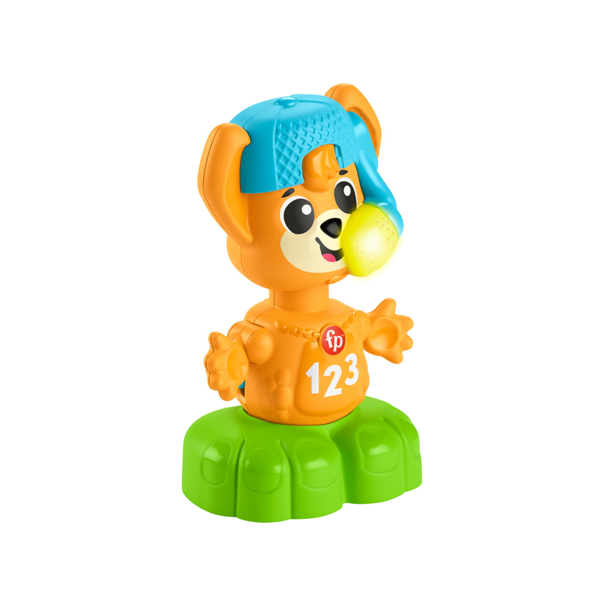 Fisher- price animal band - rino il volpino impariamo gli opposti, volpe interattiva per l'apprendimento con luci, canzoni e suoni - 