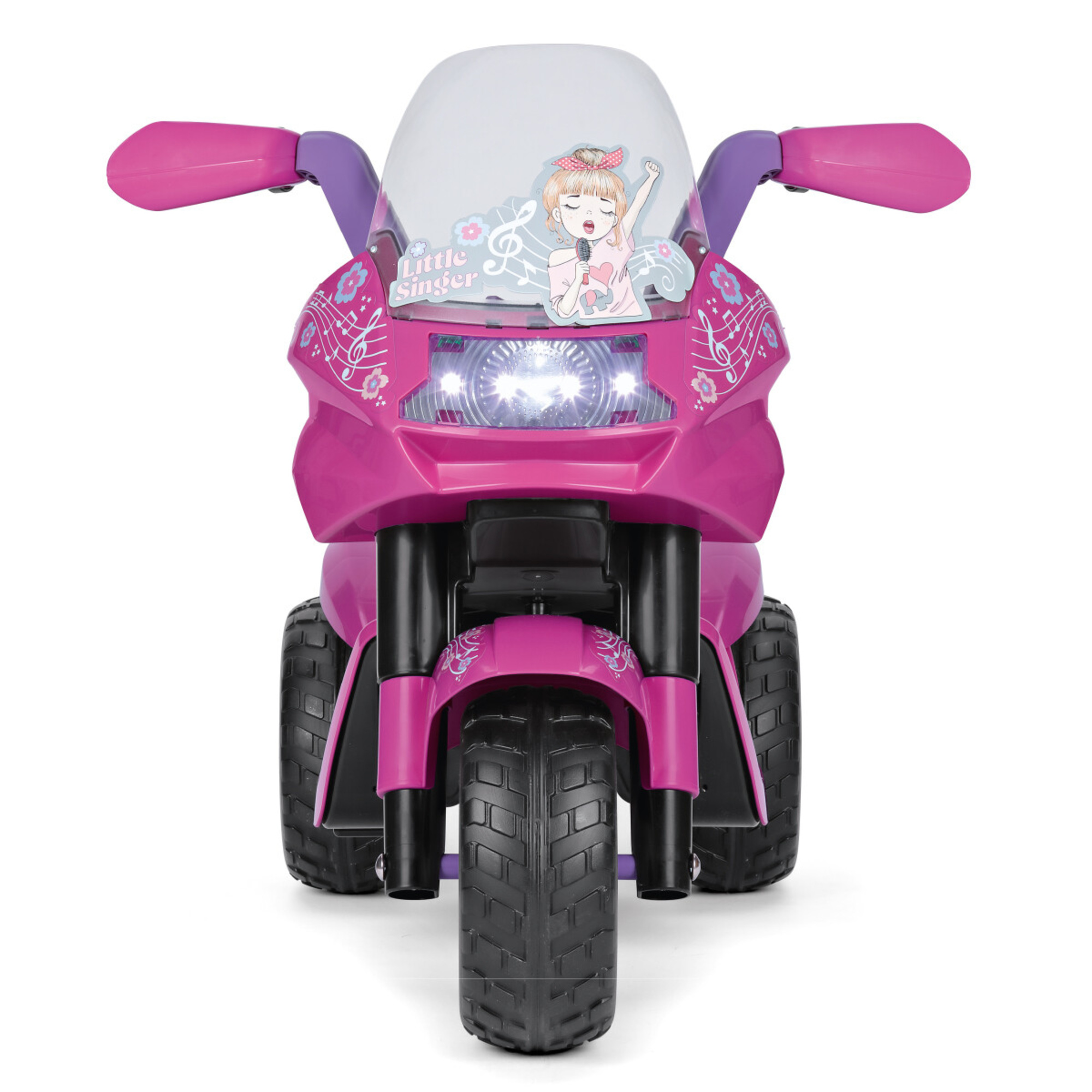 Little singer - peg perego - moto elettrica a batteria ricaricabile da 6v - Peg Perego