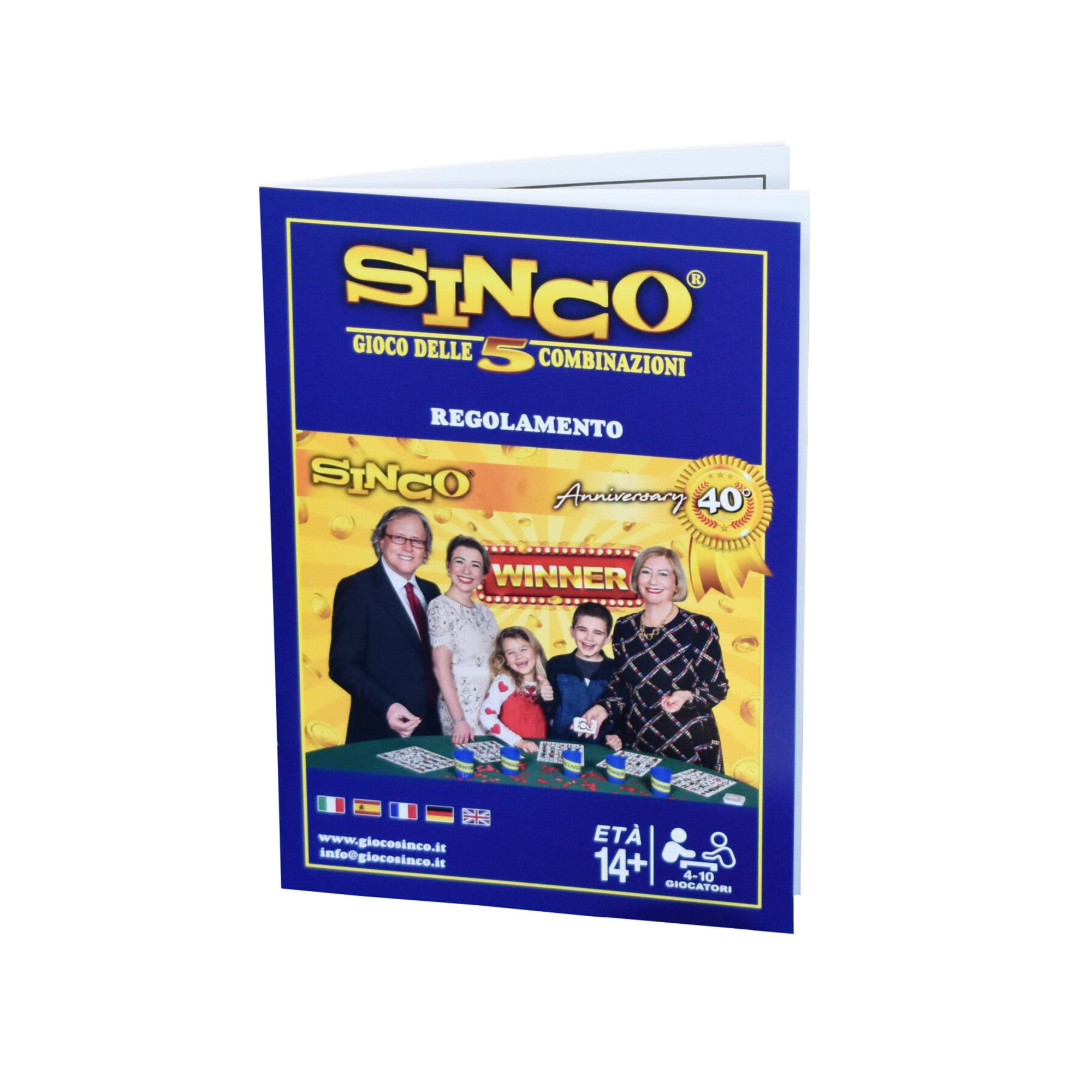 Ravensburger sinco - tombola napoletana 40° anniversario, gioco da tavolo per 4-10 giocatori, 14+, regalo ideale per natale. - RAVENSBURGER