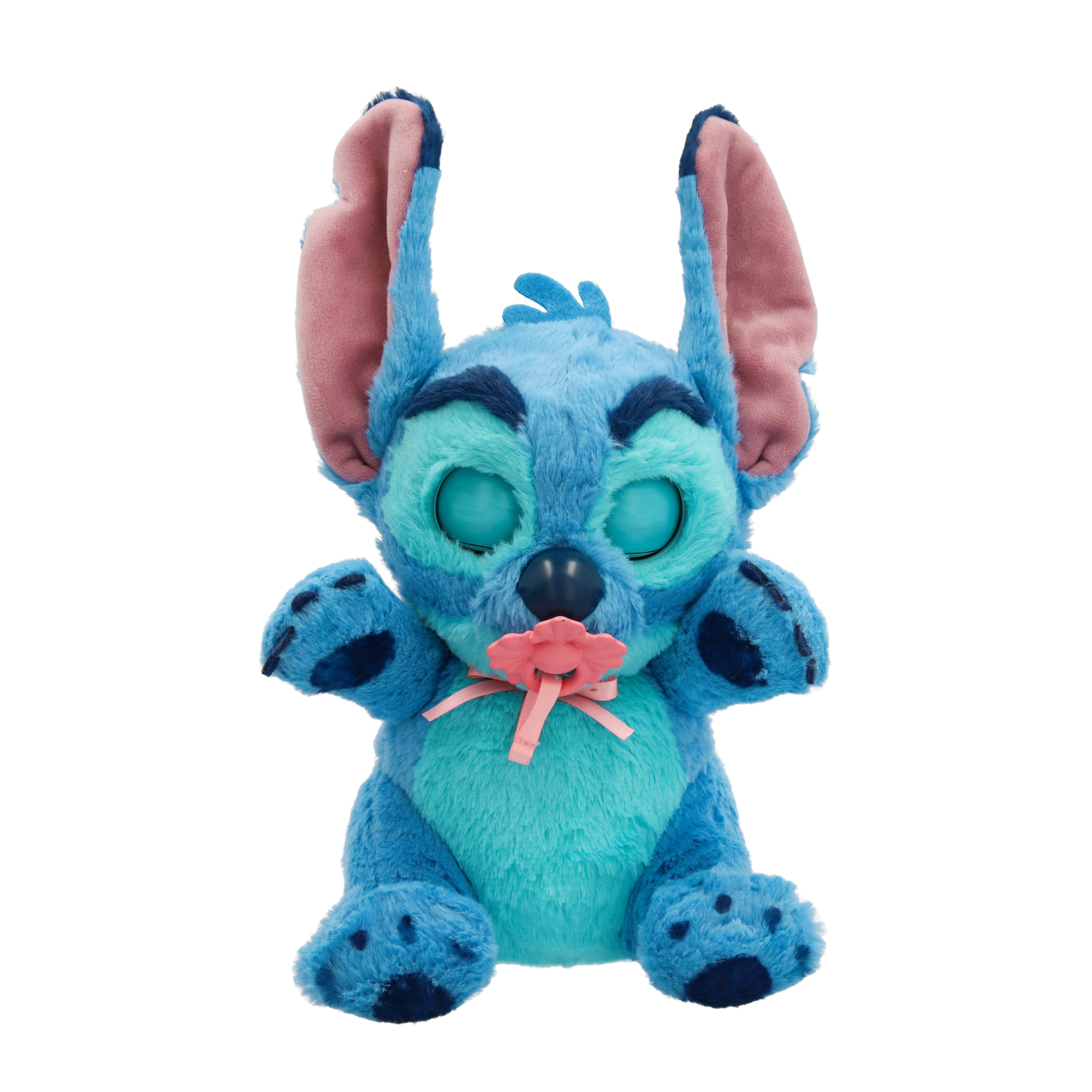 Baby paws stitch, cucciolo interattivo  come il personaggio disney, con suoni, ciuccio e borsetta-copertina - BABY PAWS