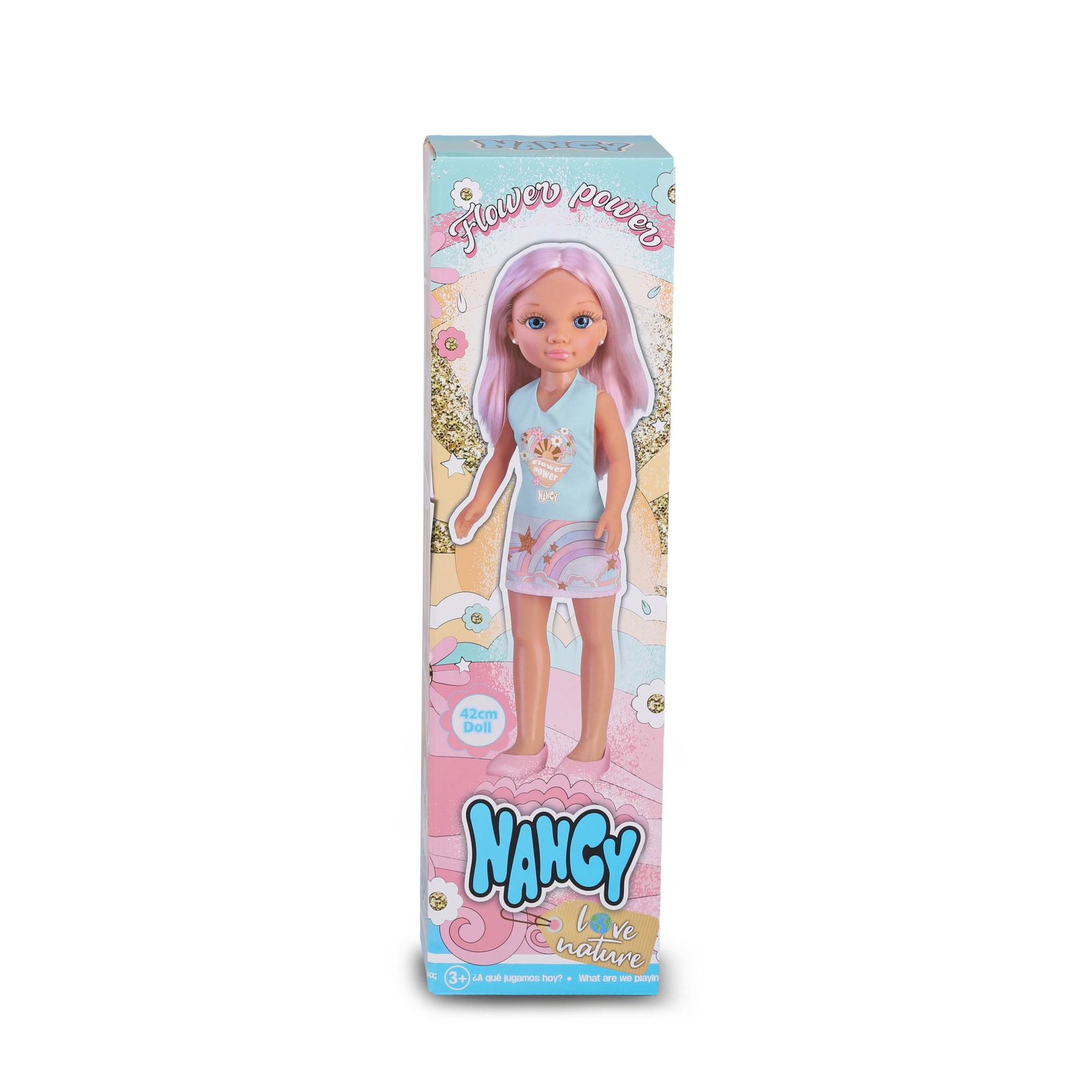 Nancy fashion, bambola 42 cm, con abiti colorati, per bambine/i dai 3 anni - NANCY