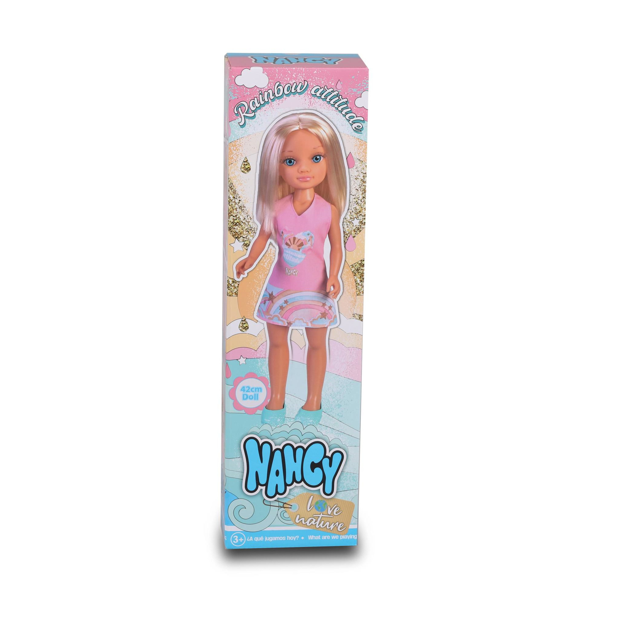 Nancy fashion, bambola 42 cm, con abiti colorati, per bambine/i dai 3 anni - NANCY