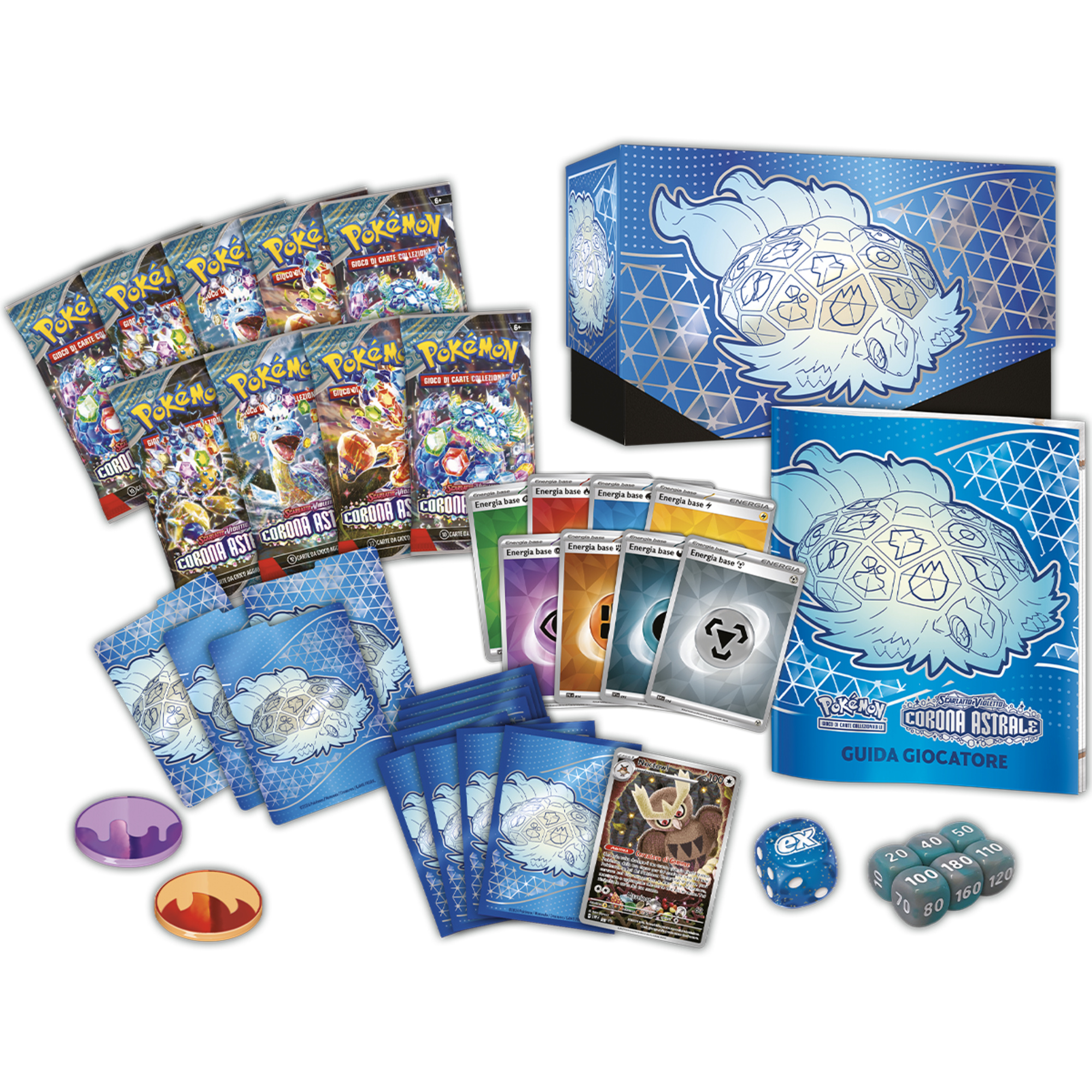 Pokemon sv7 corona astrale set allenatore fuoriclasse - POKEMON