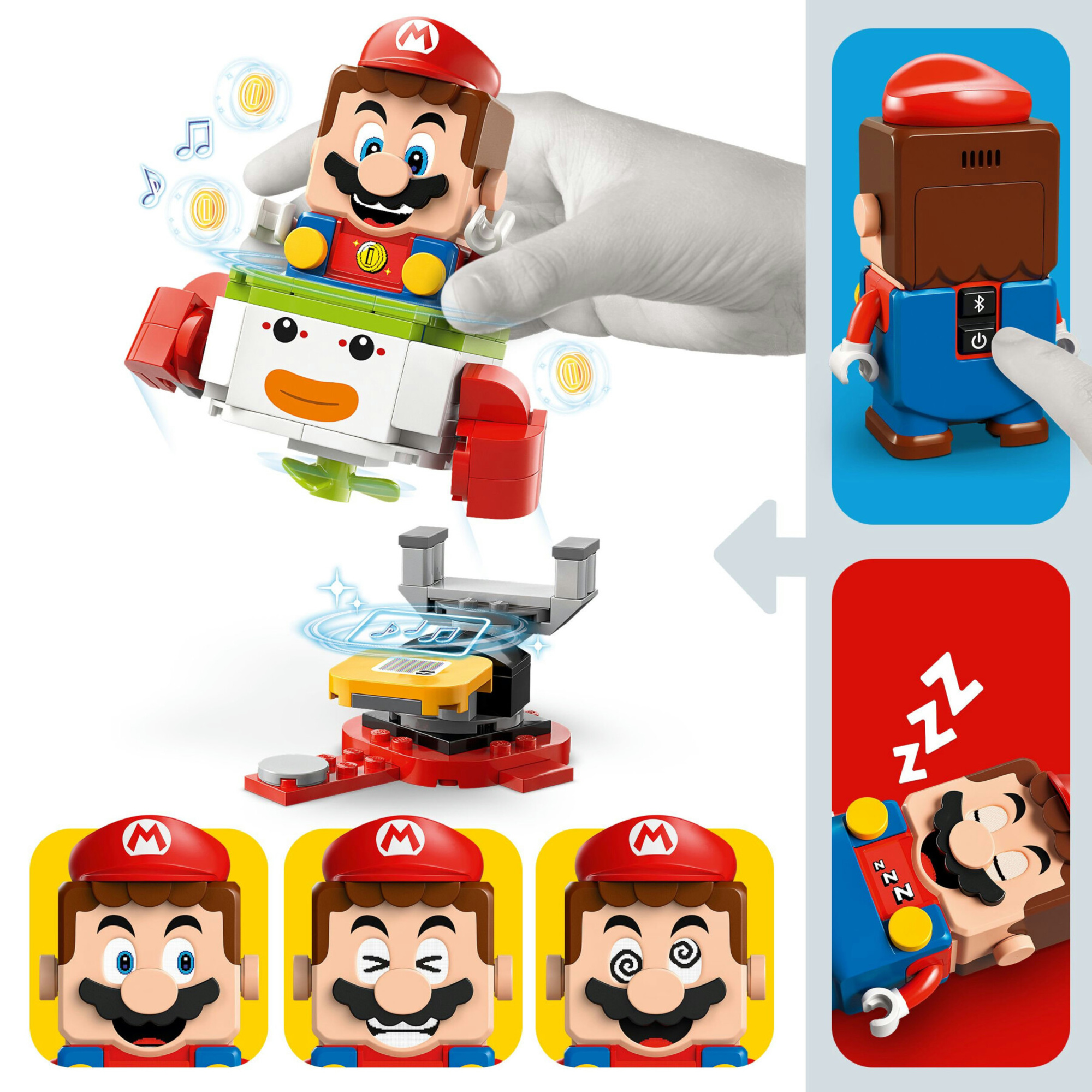 Lego super mario 71439 avventure di lego mario interattivo, giocattolo con personaggi nintendo da collezione, regalo bambini 6+ - LEGO® Super Mario™