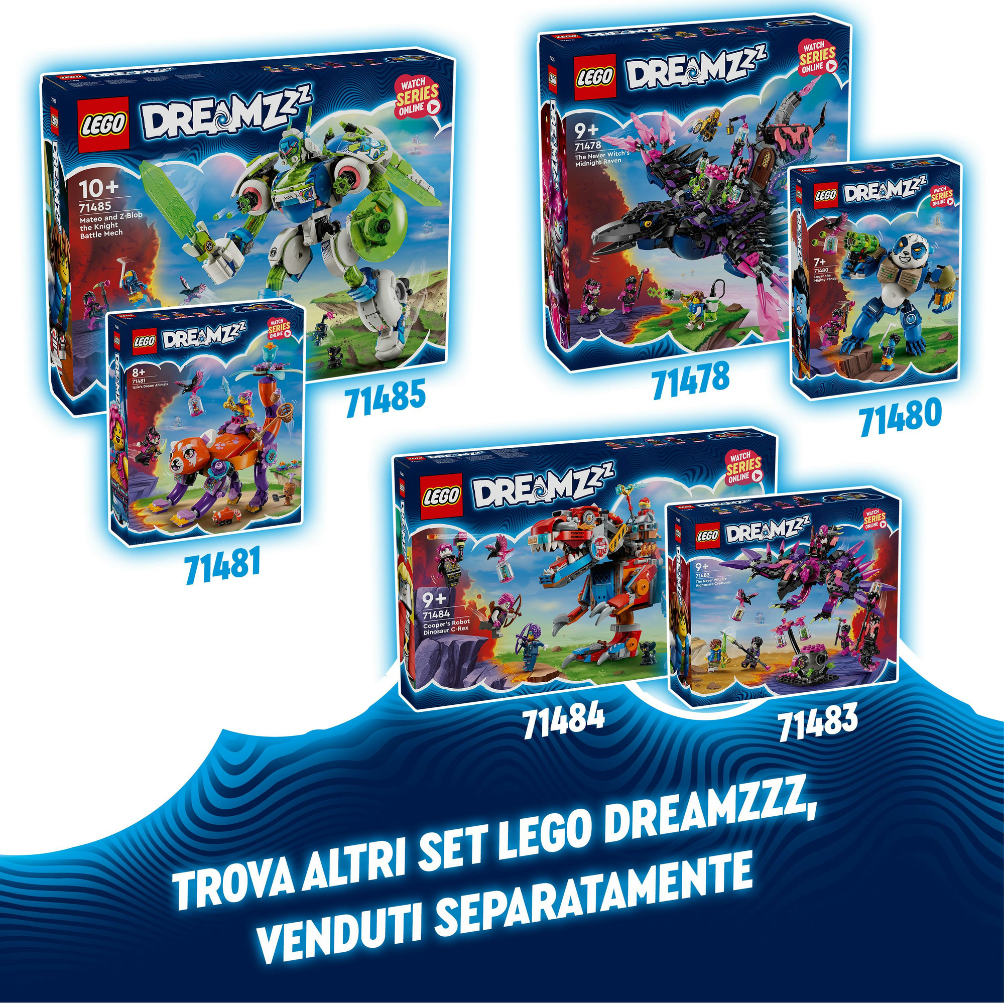 Lego dreamzzz 71479 la moto-gatto di zoey, veicolo giocattolo da costruire in 2 modi, giochi per bambini 7+, regalo creativo - LEGO DREAMZZZ