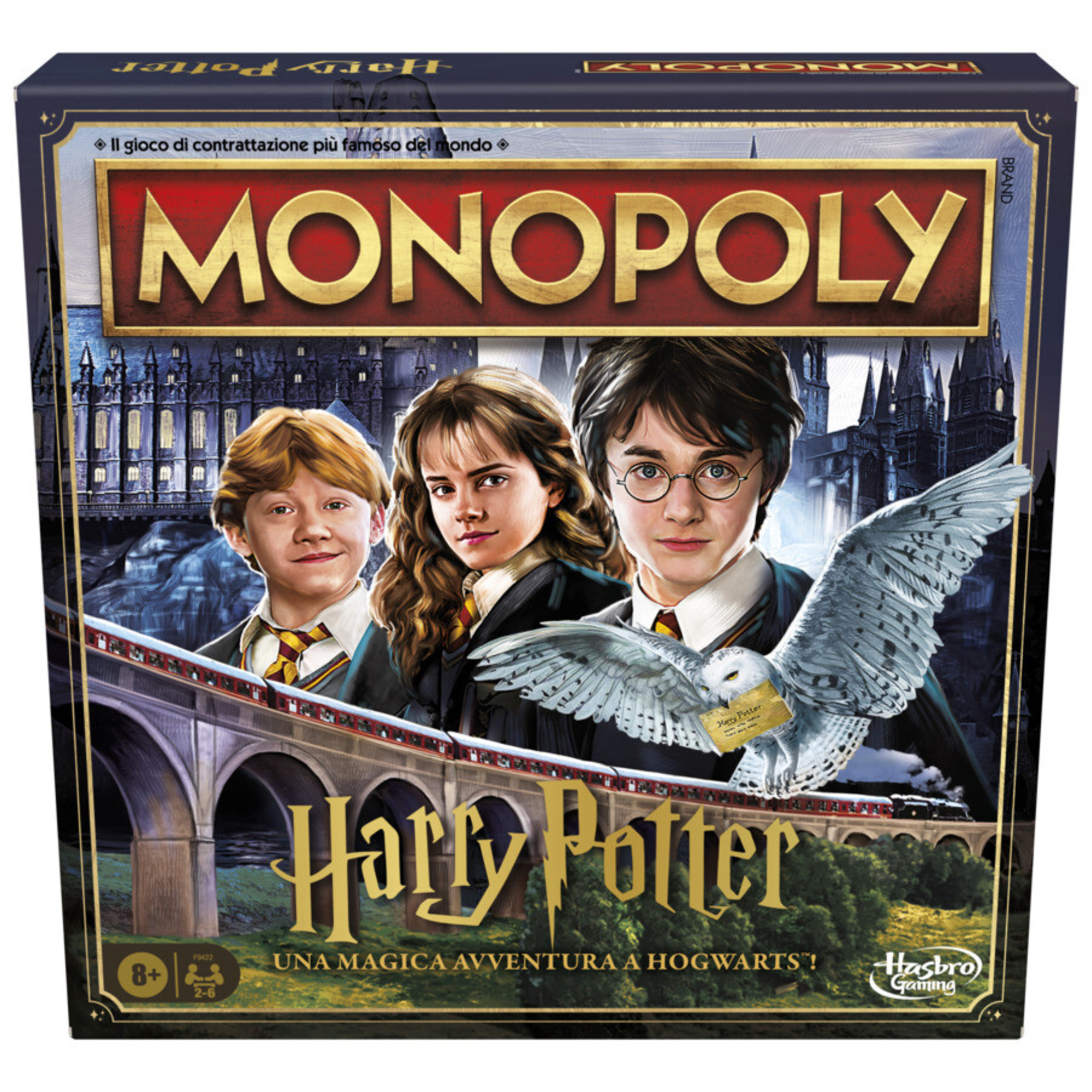 Monopoly - harry potter, gioco da tavolo ispirato ai libri e film di harry potter - MONOPOLY