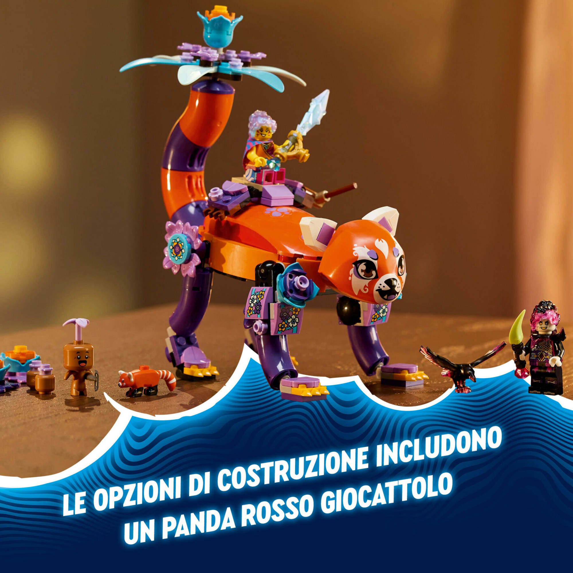 Lego dreamzzz 71481 gli animali da sogno di izzie, uovo magico ricostruibile in 3 figure giocattolo, giochi per bambini 8+ - LEGO DREAMZZZ