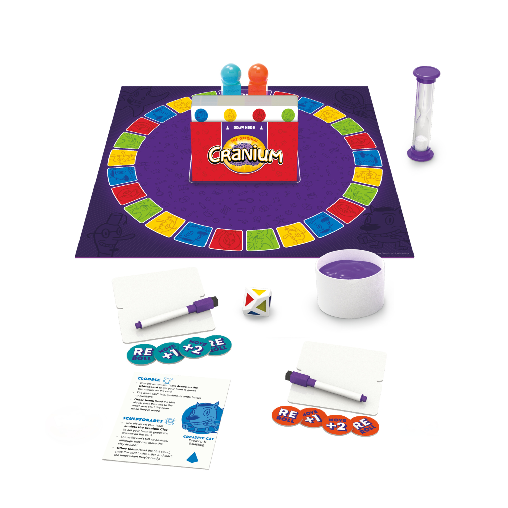 Funko games - cranium classique - gioco da tavolo - adulti e bambini 12+ - 800 sfide - famiglia o amici - materiale incluso - 45 min - 4+ giocatori - 