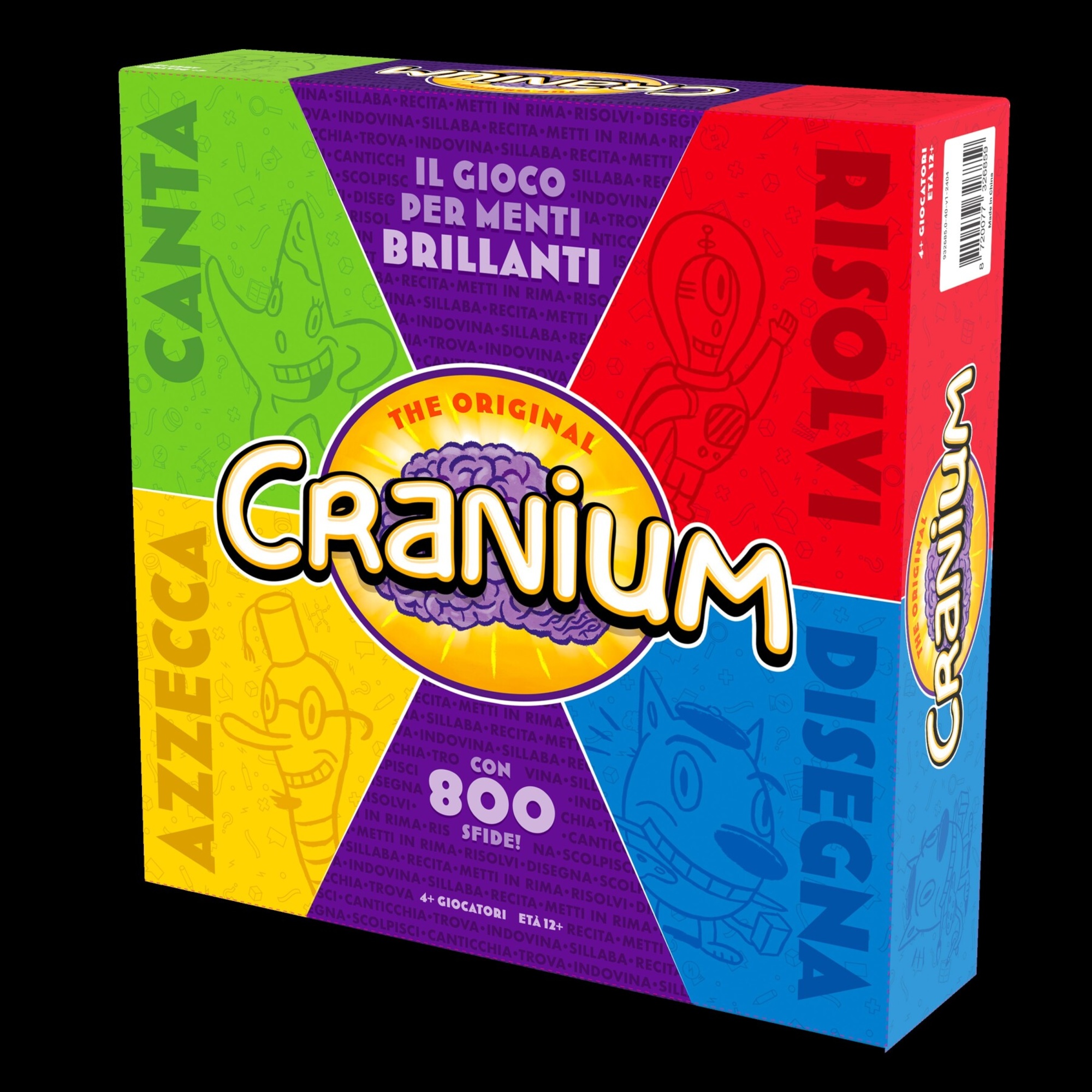 Funko games - cranium classique - gioco da tavolo - adulti e bambini 12+ - 800 sfide - famiglia o amici - materiale incluso - 45 min - 4+ giocatori - 