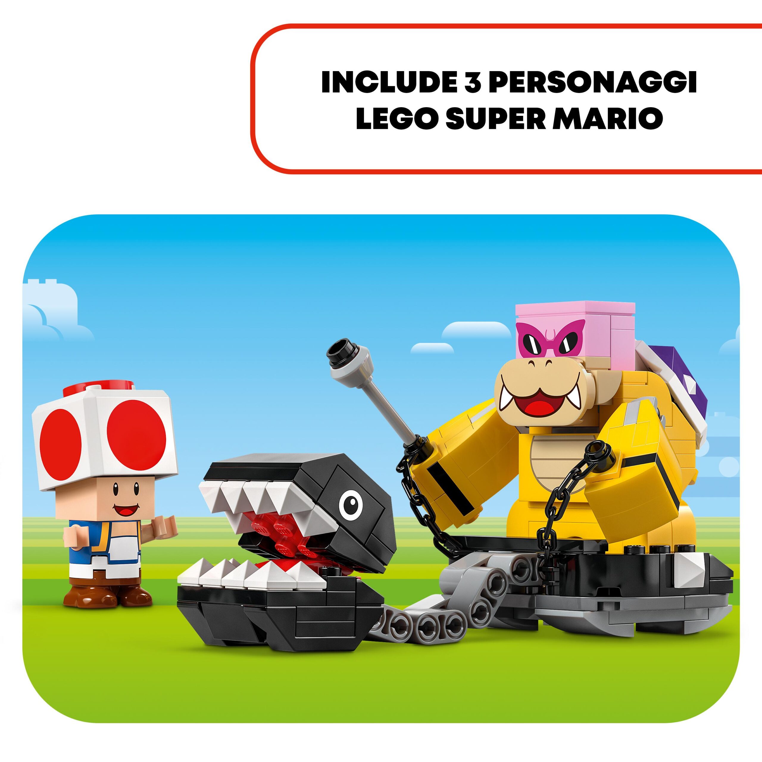 Lego super mario 71435 battaglia con roy al castello di peach giocattolo con personaggi nintendo, giochi per bambini 7+ - LEGO® Super Mario™