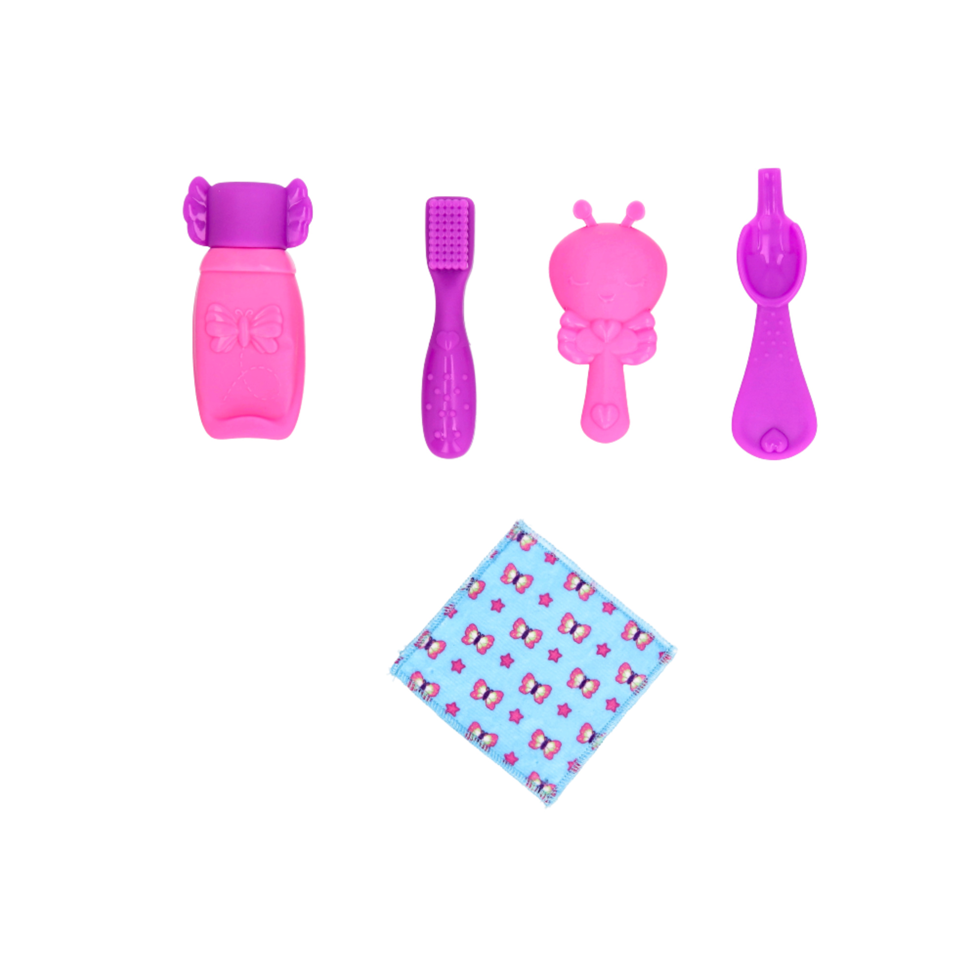 Cry babies bella morning routine, bambola con funzione: ride, applaude e balla. con accessori. - CRY BABIES