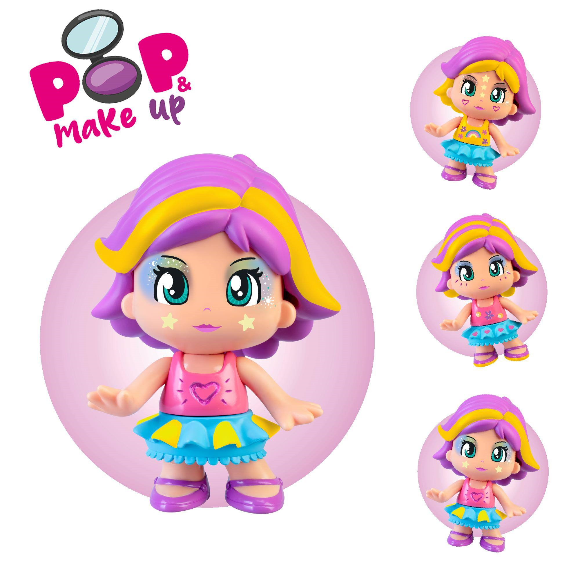 Pinypon & make up, personaggio 17 cm con accessori, per bambine/i dai 4 anni - PINYPON