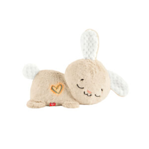 Fisher-price - coniglietto coccole & relax, morbido peluche sensoriale con luci, musica e movimento - FISHER-PRICE