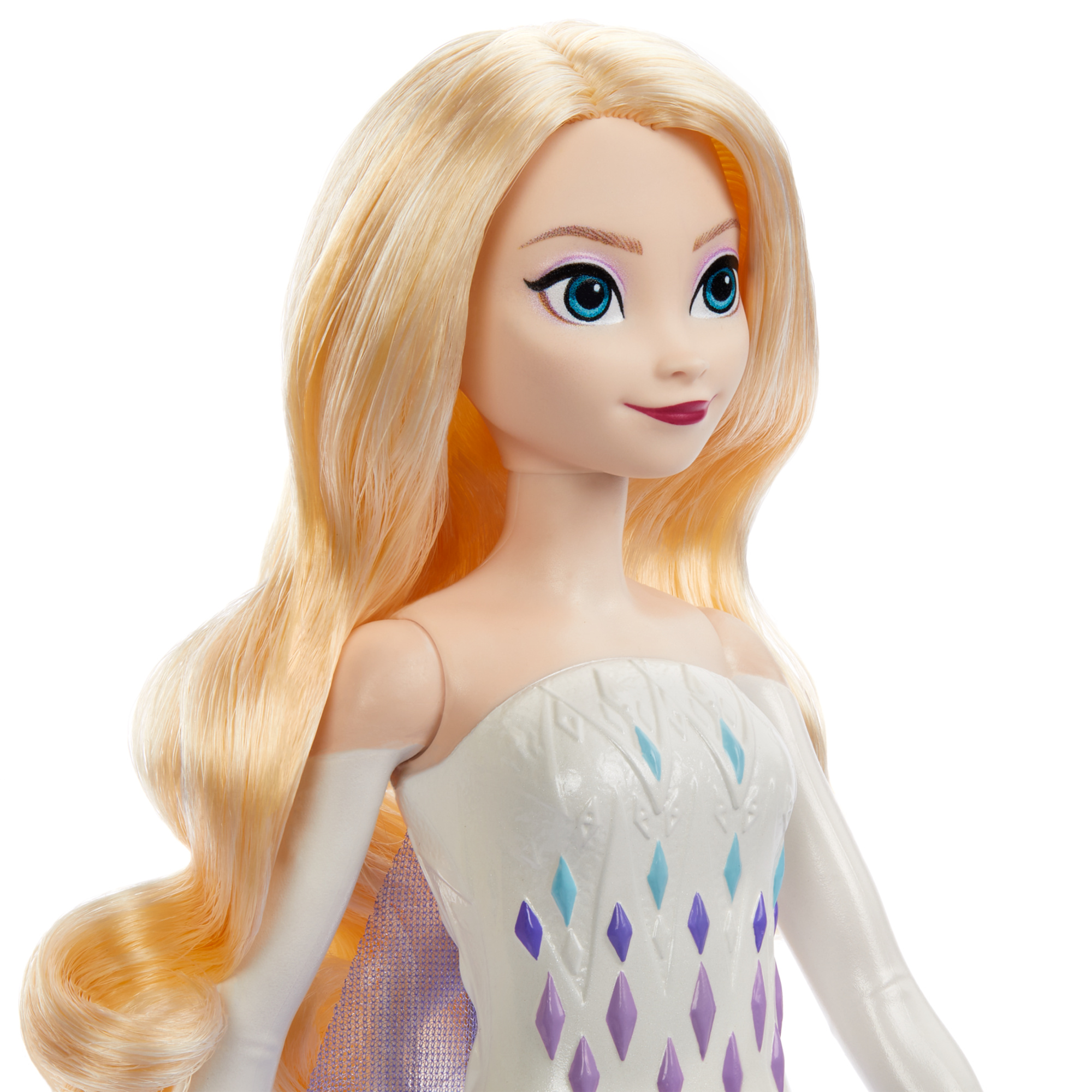 Disney frozen - le avventure di elsa e olaf, set con bambola elsa, personaggio olaf e sabbia modellabile - Frozen