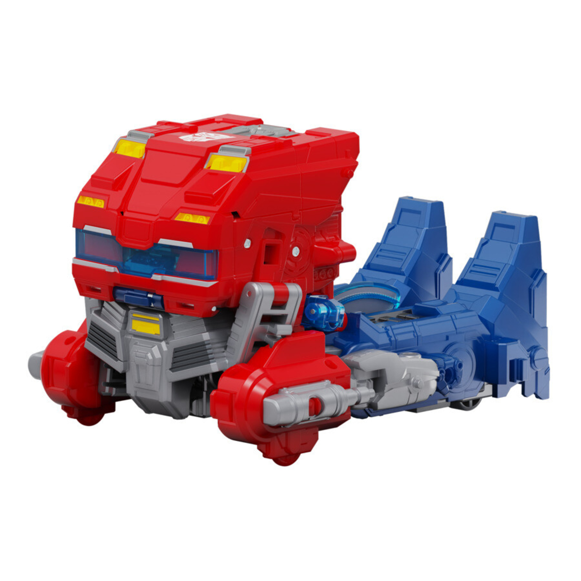 Transformers one - power flip optimus prime (orion pax), action figure interattiva - Transformers