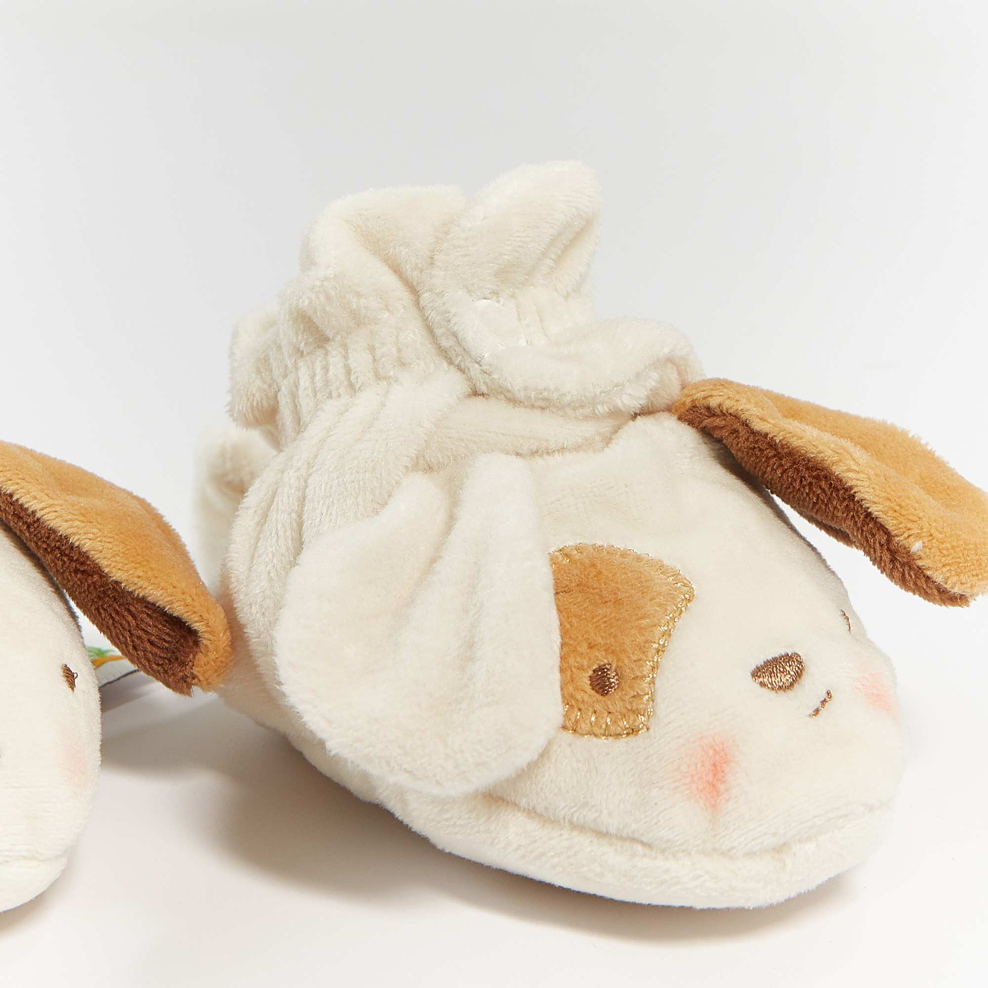 Pantofoline per neonati con orecchie da cucciolo - morbidissime - 0-6 mesi - bunnies by the bay - Bunnies By The Bay