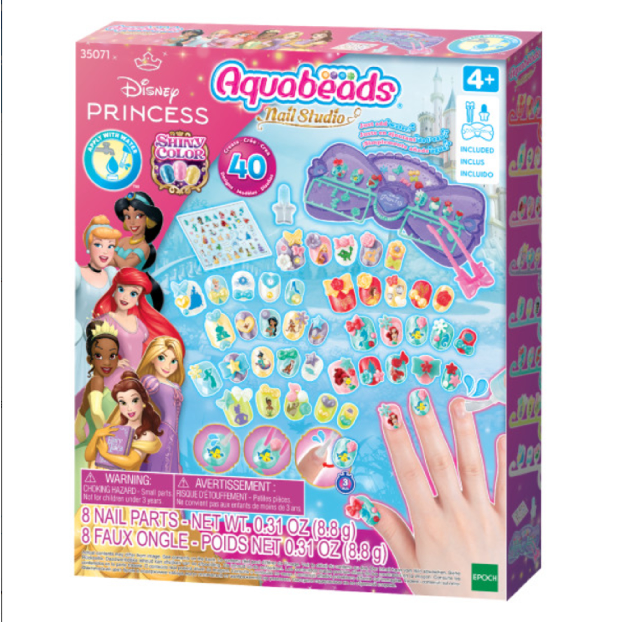 Aquabeads  -   nail designer kit  -  disney princess - AQUABEADS