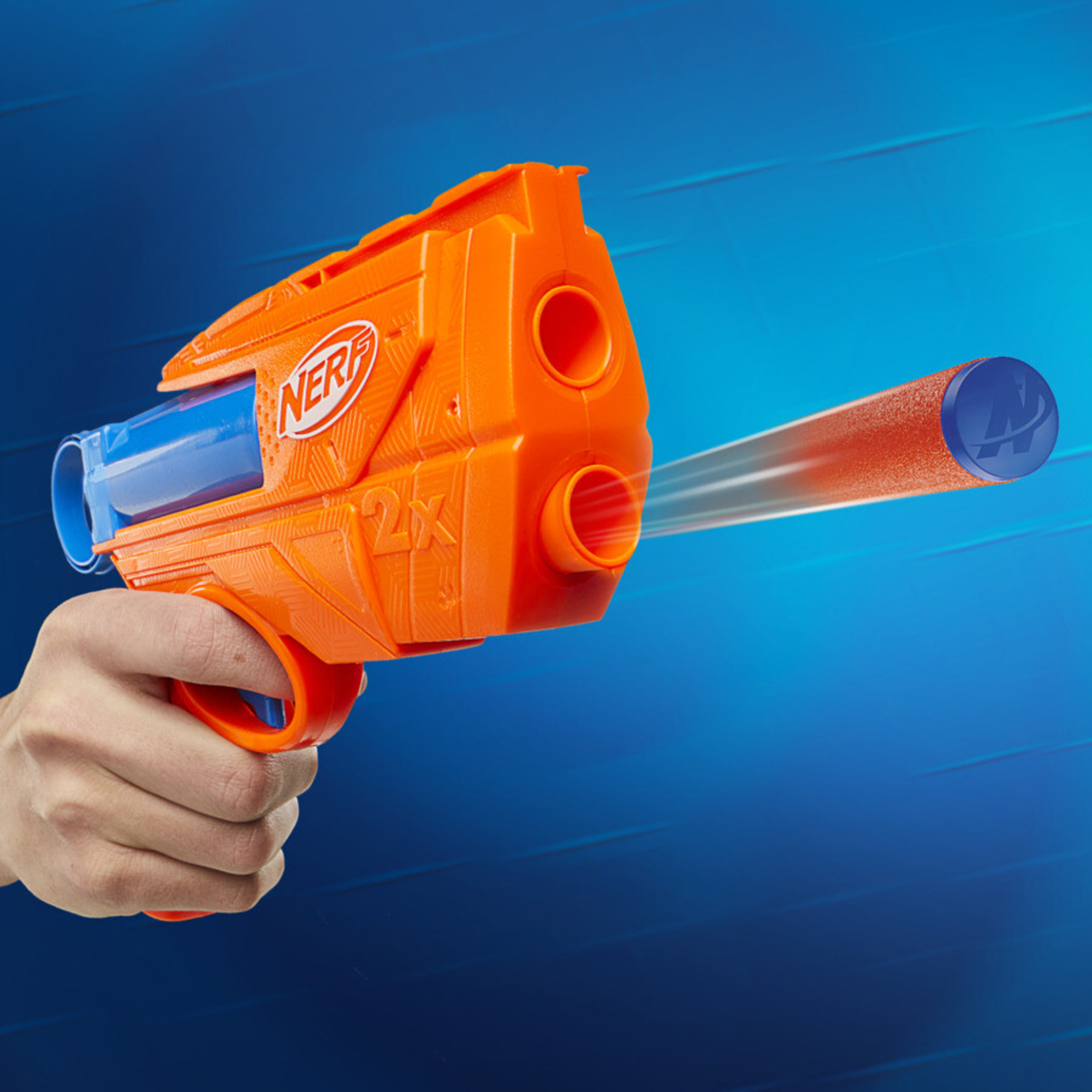 Nerf n-series - ward, blaster con 2 dardi nerf n1, giocattoli per bambini e bambine dagli 8 anni in su - NERF