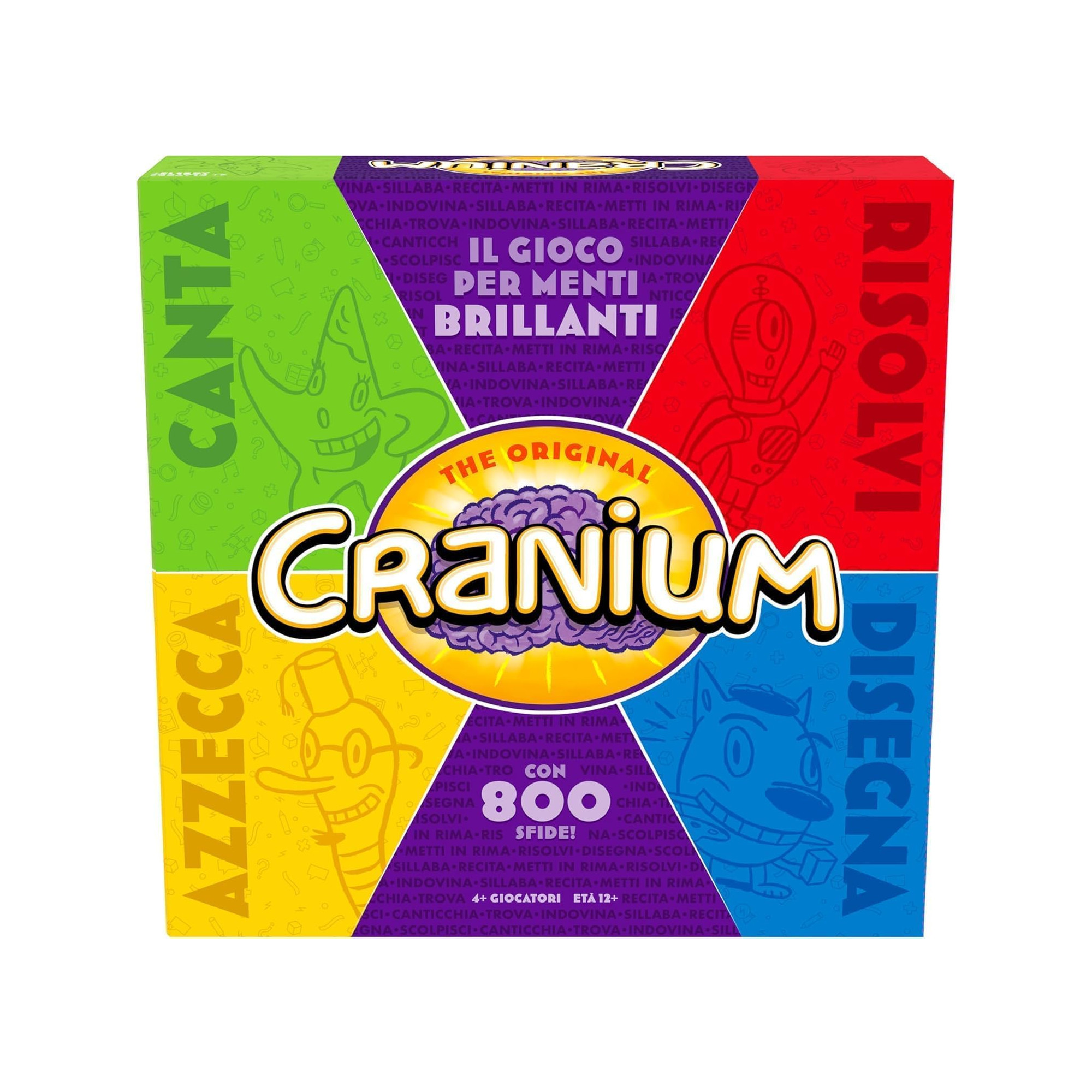 Funko games - cranium classique - gioco da tavolo - adulti e bambini 12+ - 800 sfide - famiglia o amici - materiale incluso - 45 min - 4+ giocatori - 