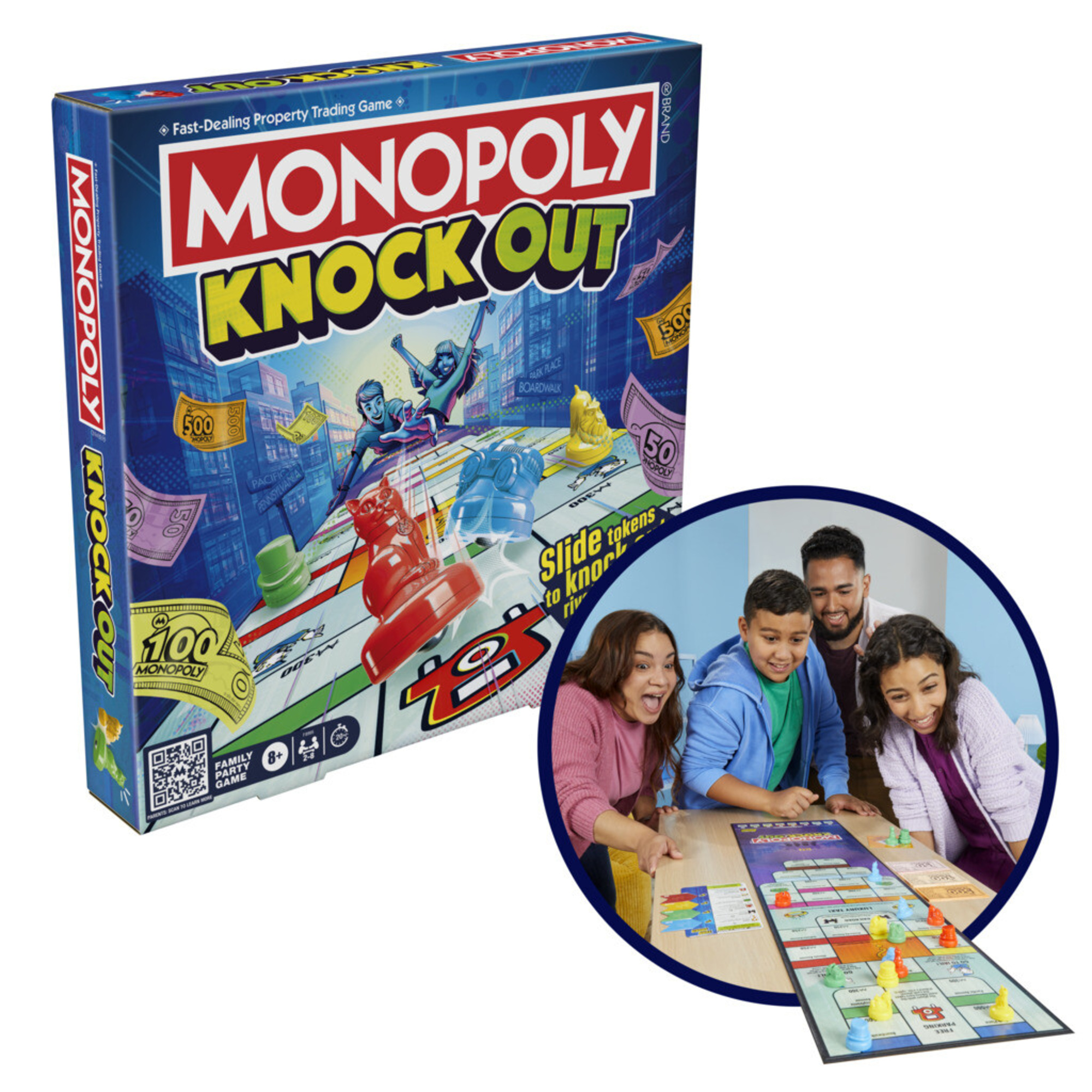 Monopoly - lo scontro, gioco da tavolo per feste in famiglia - MONOPOLY