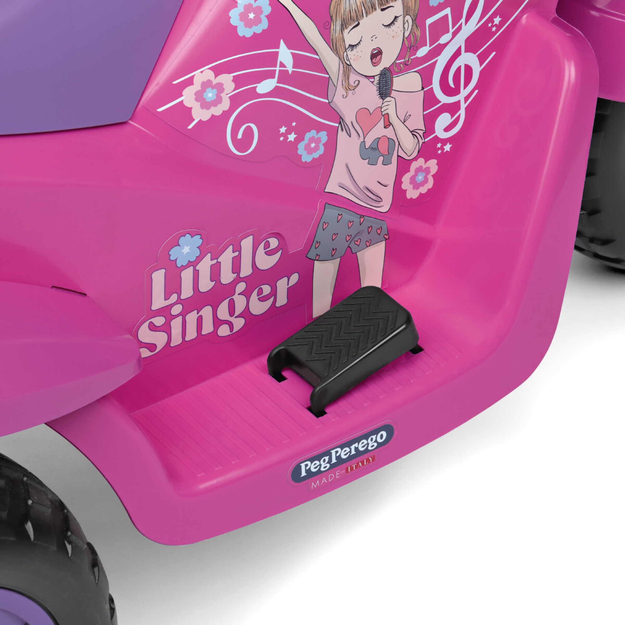 Little singer - peg perego - moto elettrica a batteria ricaricabile da 6v - Peg Perego