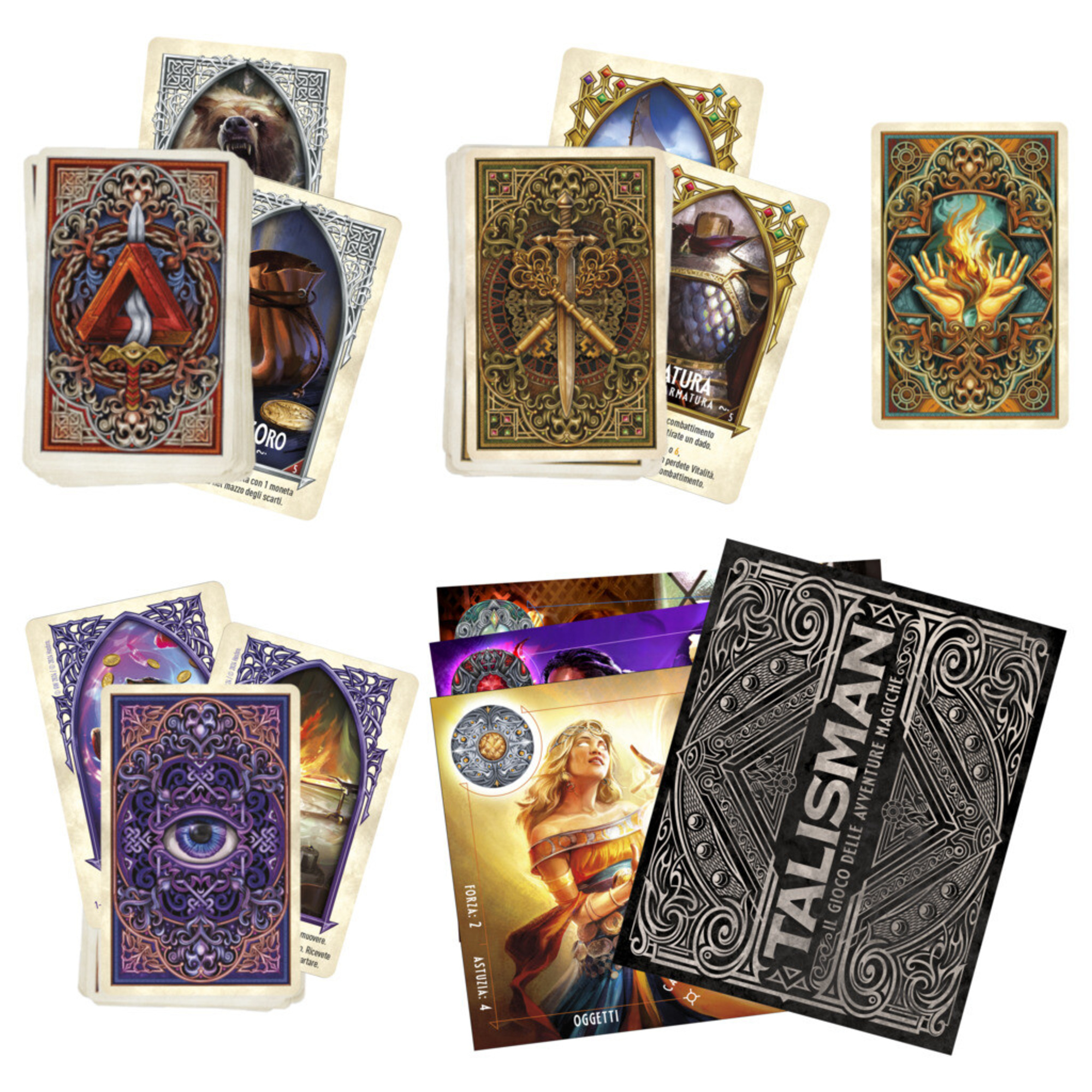 Talisman - il gioco delle avventure magiche, gioco da tavolo, 5ª edizione - -- No Brand --