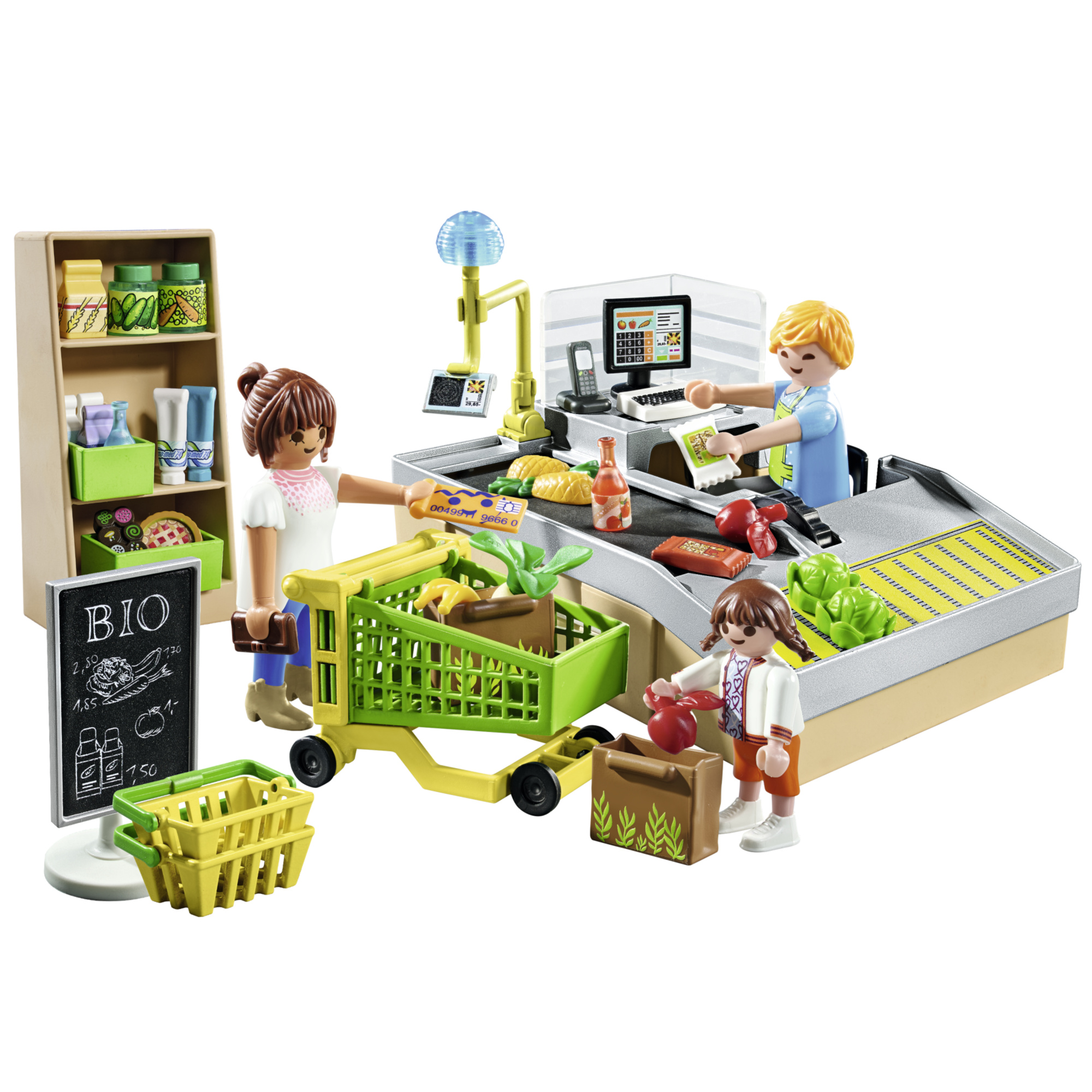 Playmobil promo pack 71648 supermercato bio per bambini dai 4 anni - Playmobil