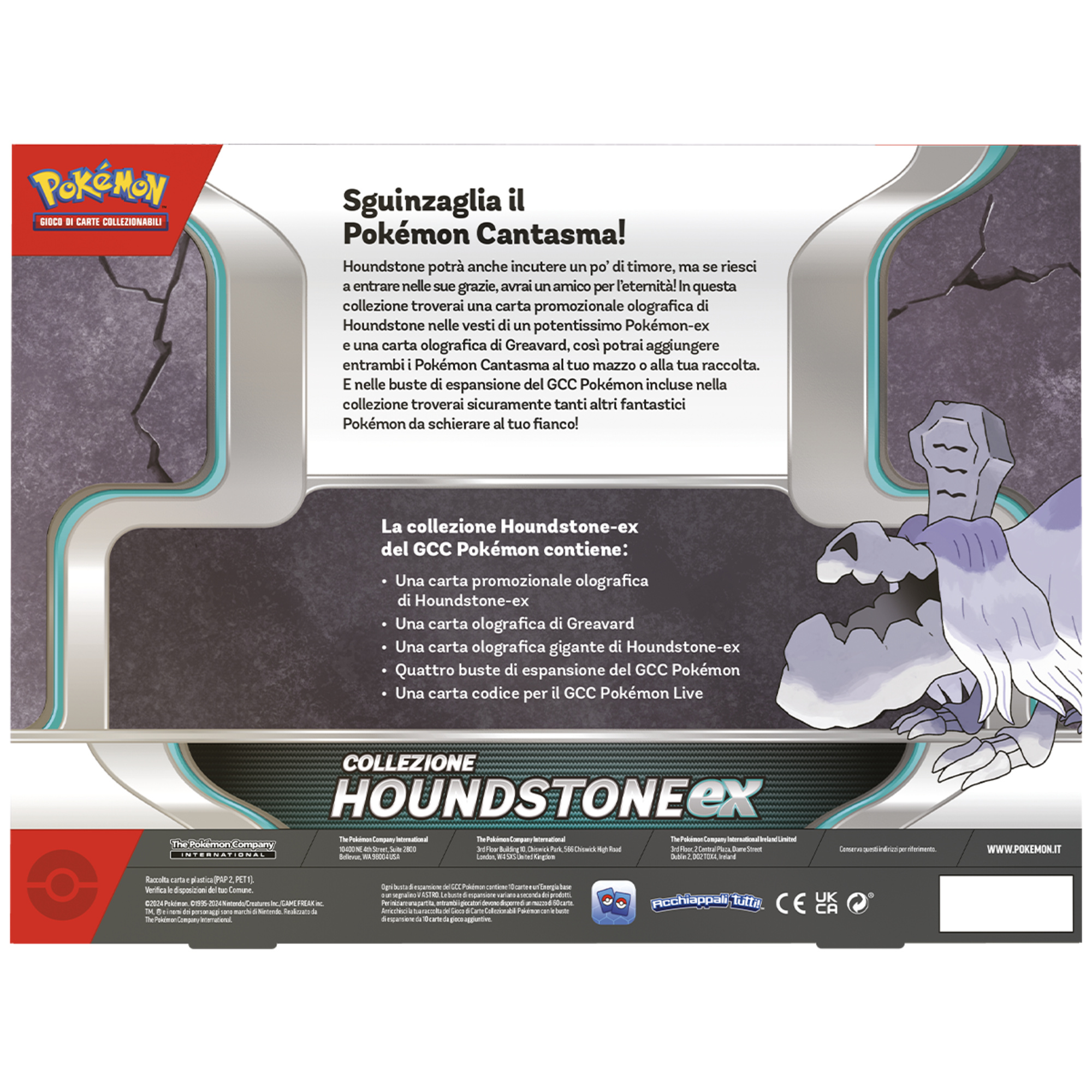 Pokemon ex box houndstone ex - POKEMON