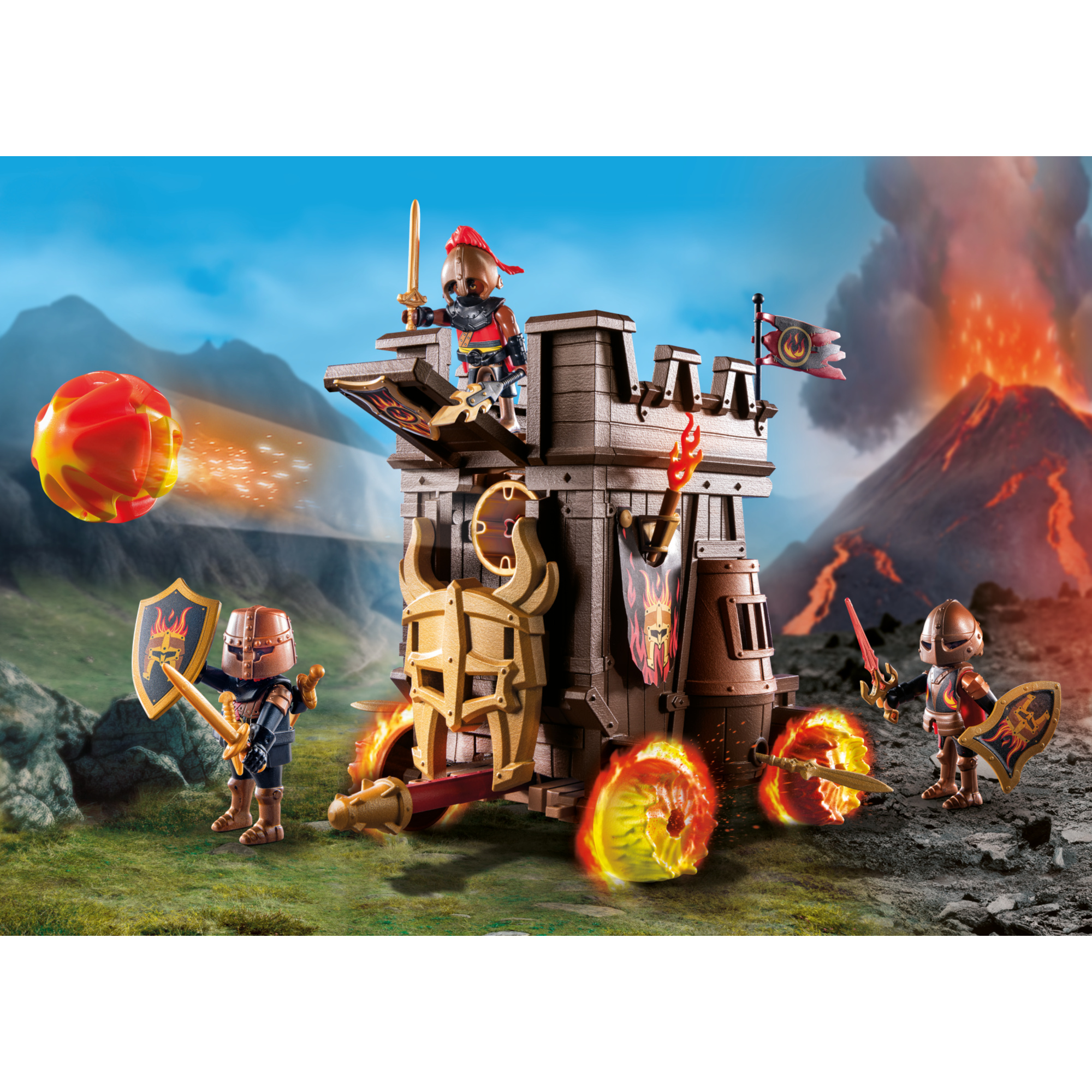 Playmobil novelmore carro d'assalto con cannone per bambini dai 4 anni - gioco avventura - Playmobil