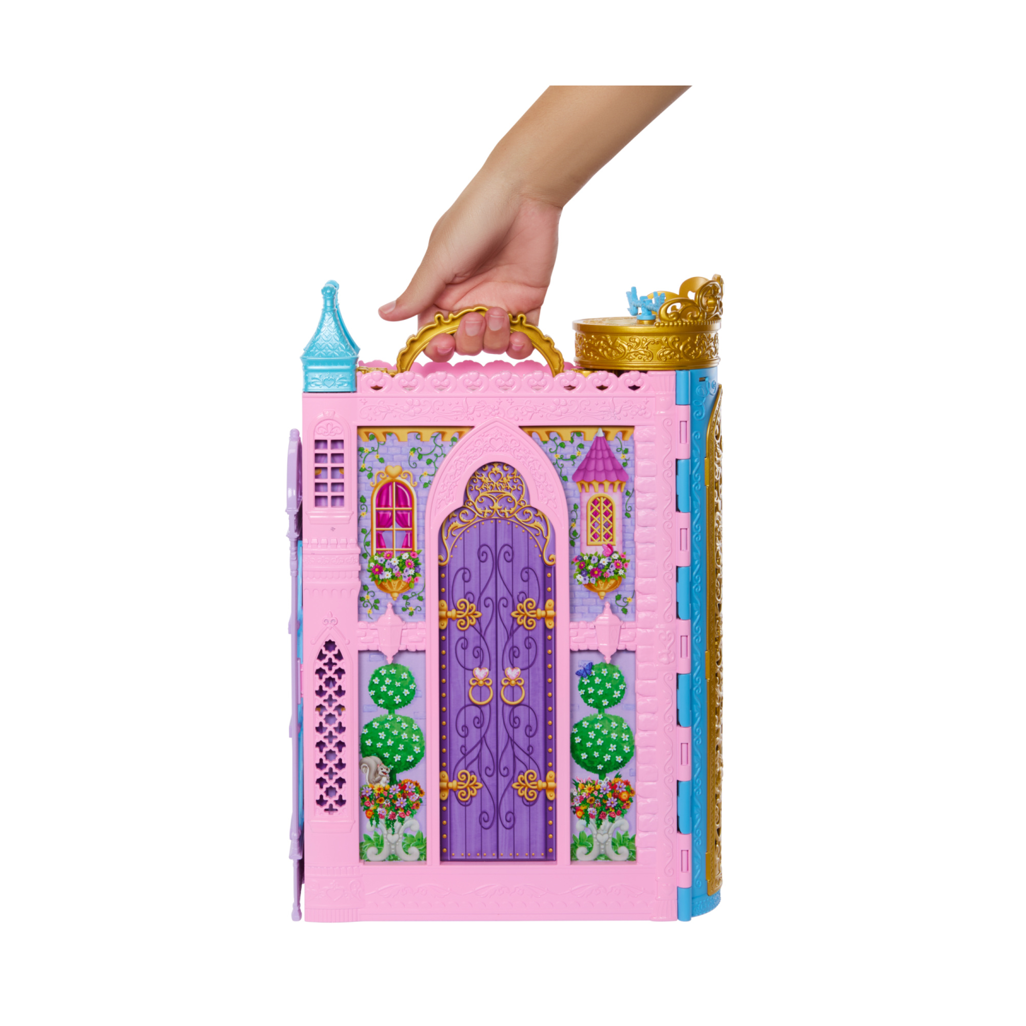 Disney princess - guardaroba da favola, playset armadio apribile fino a 60cm con 2 abiti e 25 accessori - DISNEY PRINCESS, NO BRAND