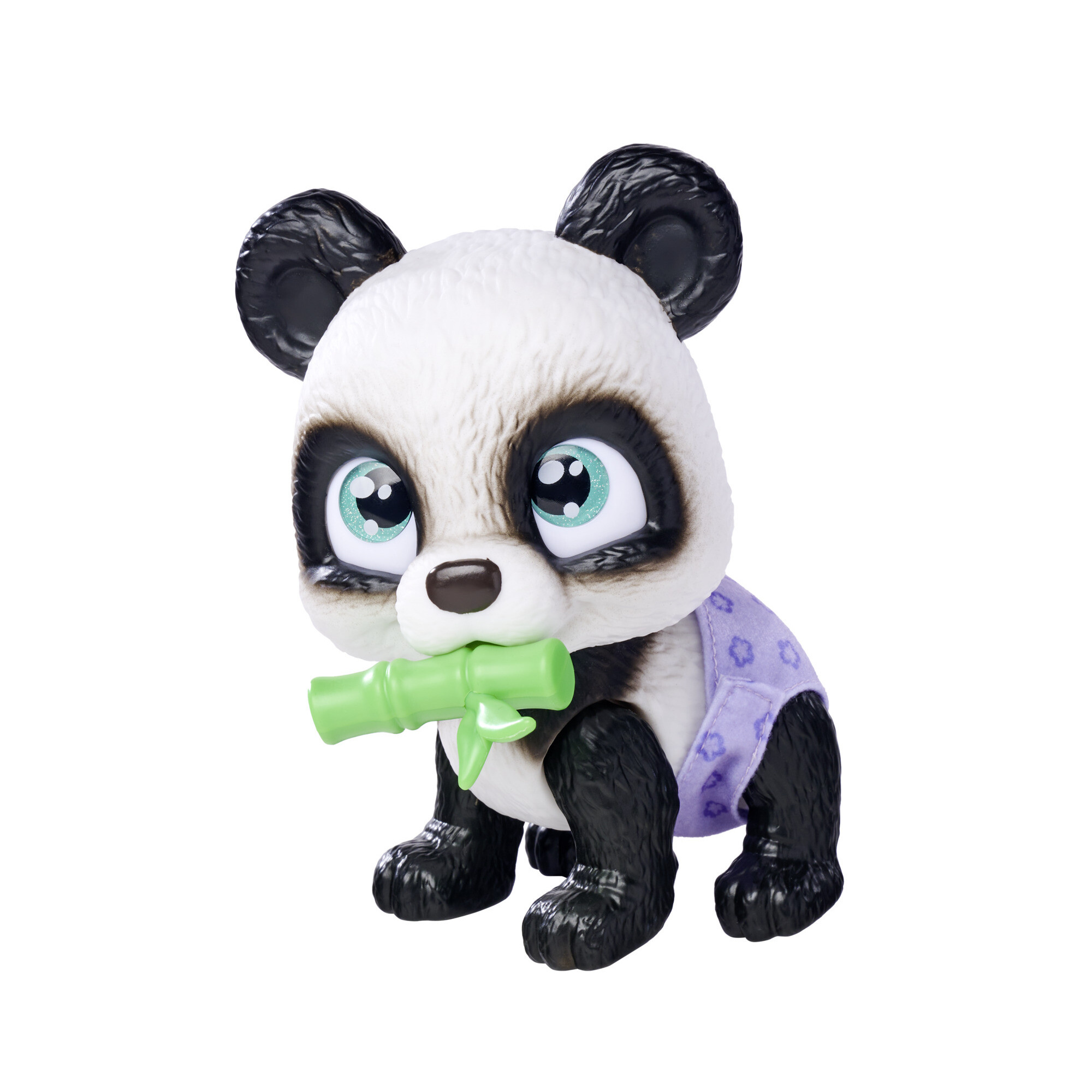 Pamper petz panda con accessori da adottare e coccolare - simpatico cucciolo di panda con funzioni interattive - 