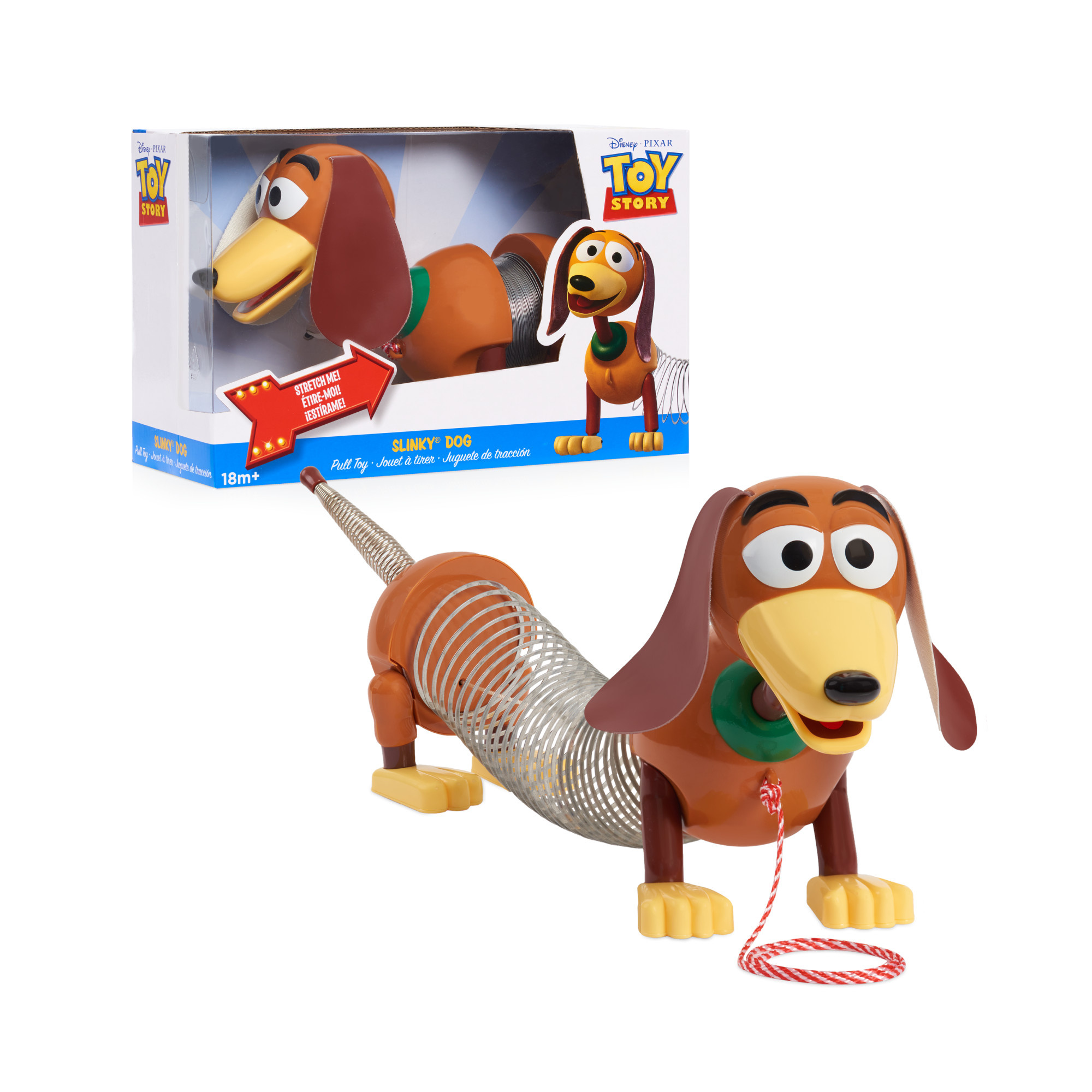 Disney and pixar toy story slinky dog pull toy - 