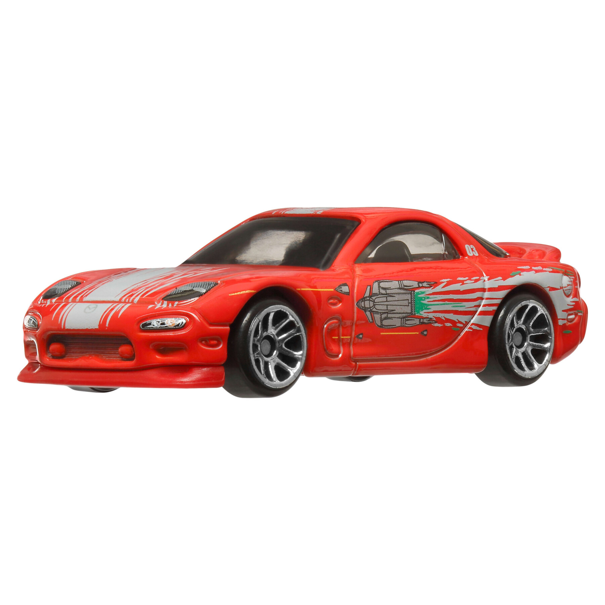 Hot wheels fast & furious - set da 10 macchinine die-cast in scala 1:64, da collezionare ed esporre - Hot Wheels