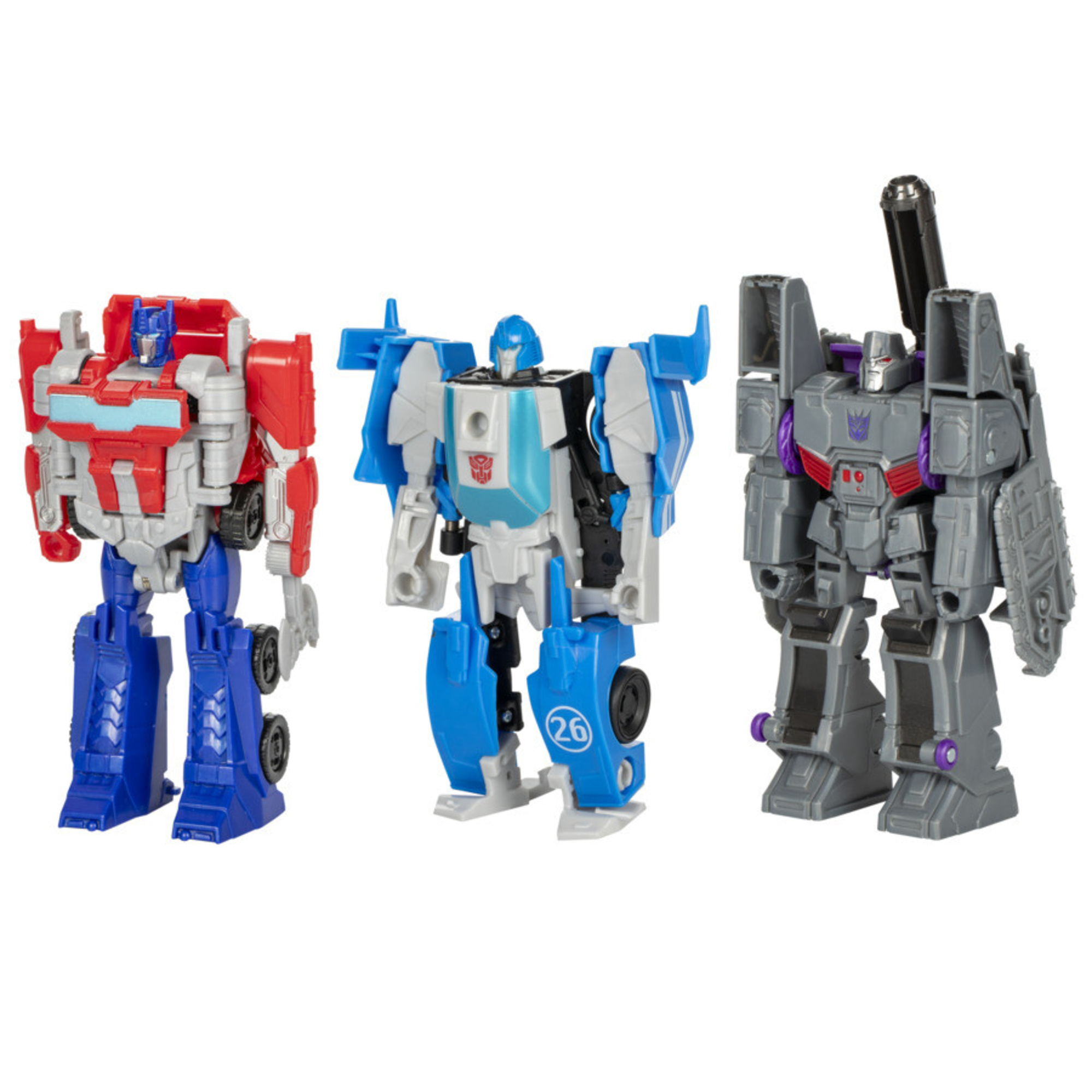 Transformers one, set iacon race 3-pack, con 3 action figure, conversione in 1 passaggio, giocattoli di robot, dai 6 anni in su - Transformers